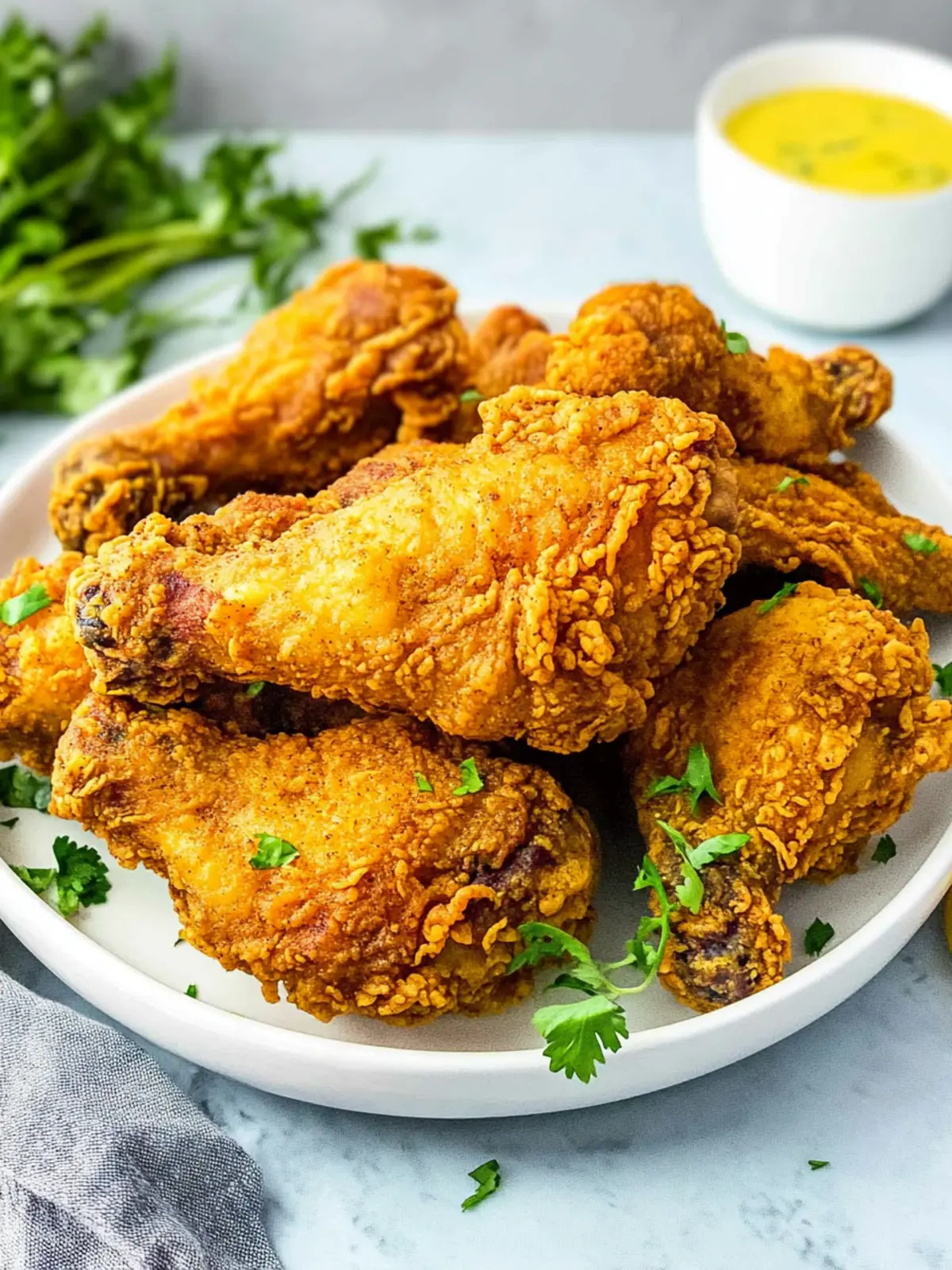 Extra Crispy Curry Fried Chicken with a Jamaican Twist 5 Extra Crispy Curry Fried Chicken