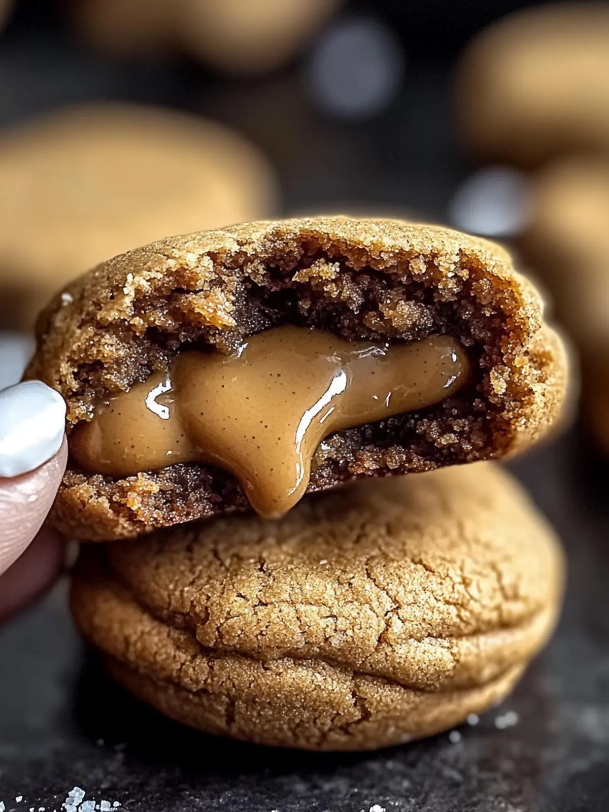 Gooey Stuffed Biscoff Butter Lava Cookies to Satisfy Cravings 5 Stuffed Biscoff Butter Lava Cookies