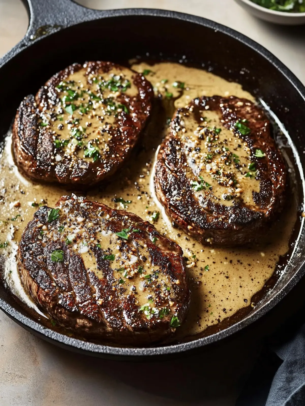 Savory Portobello Steaks Au Poivre: A Must-Try Veggie Delight 5 Portobello Steaks Au Poivre