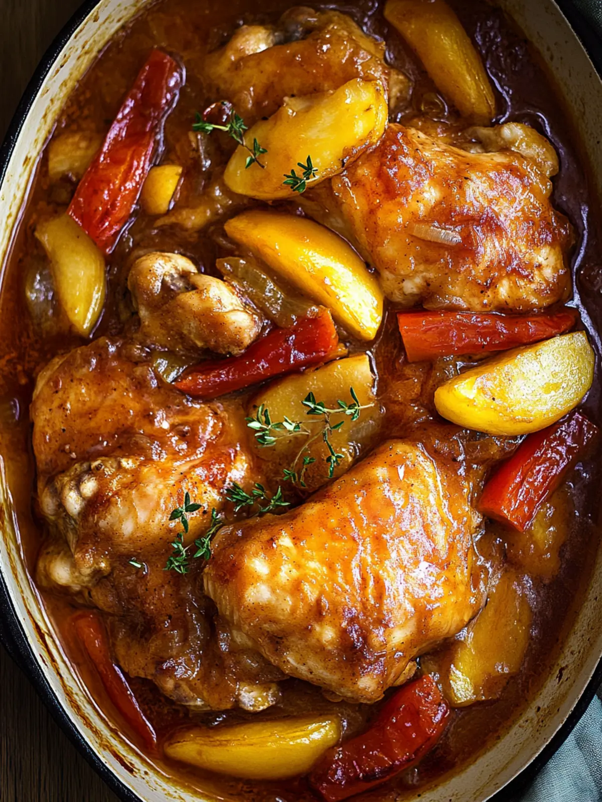 Sweet and Tangy Braised Catalina Chicken for Family Feasts 3 Sweet and Tangy Braised Catalina Chicken