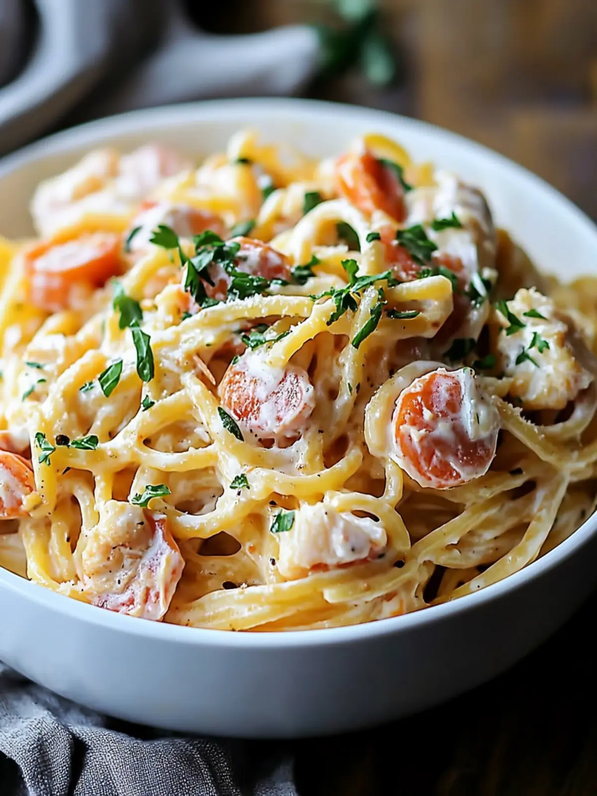 Savor 30-Minute Cajun Crab Pasta in Creamy Goodness! 2 Cajun Crab Pasta