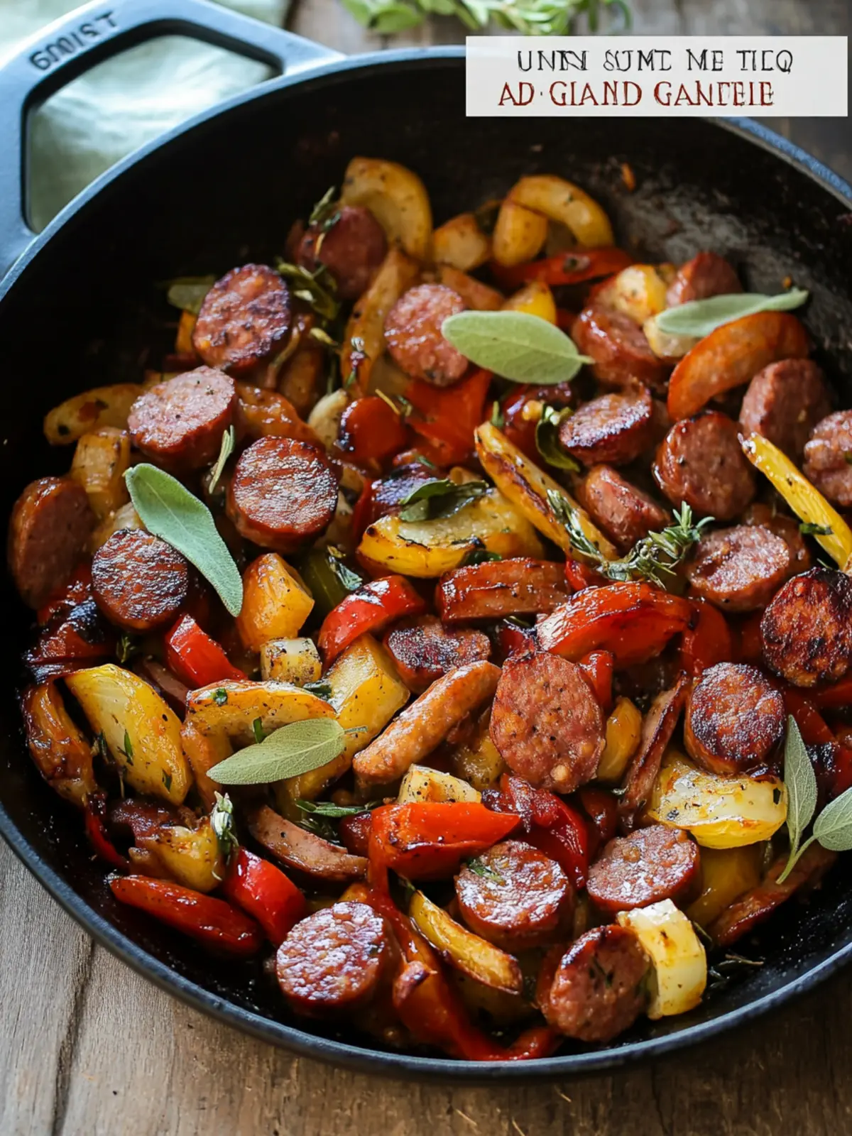 Delicious Summer Sausage Skillet with Andouille Sausage Bliss 3 Summer Sausage Skillet with Andouille Sausage