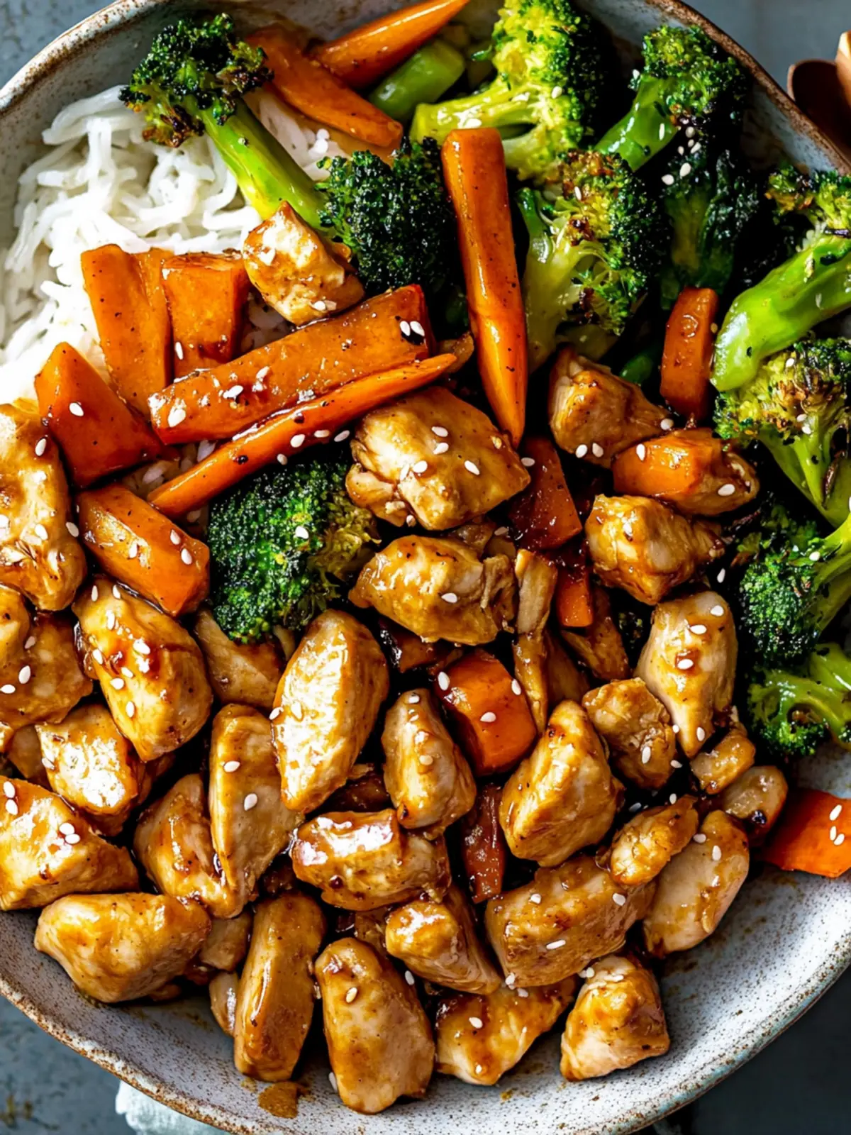 Sizzle Up Hibachi Chicken & Vegetables in Just 35 Minutes! 4 Hibachi Chicken & Vegetables