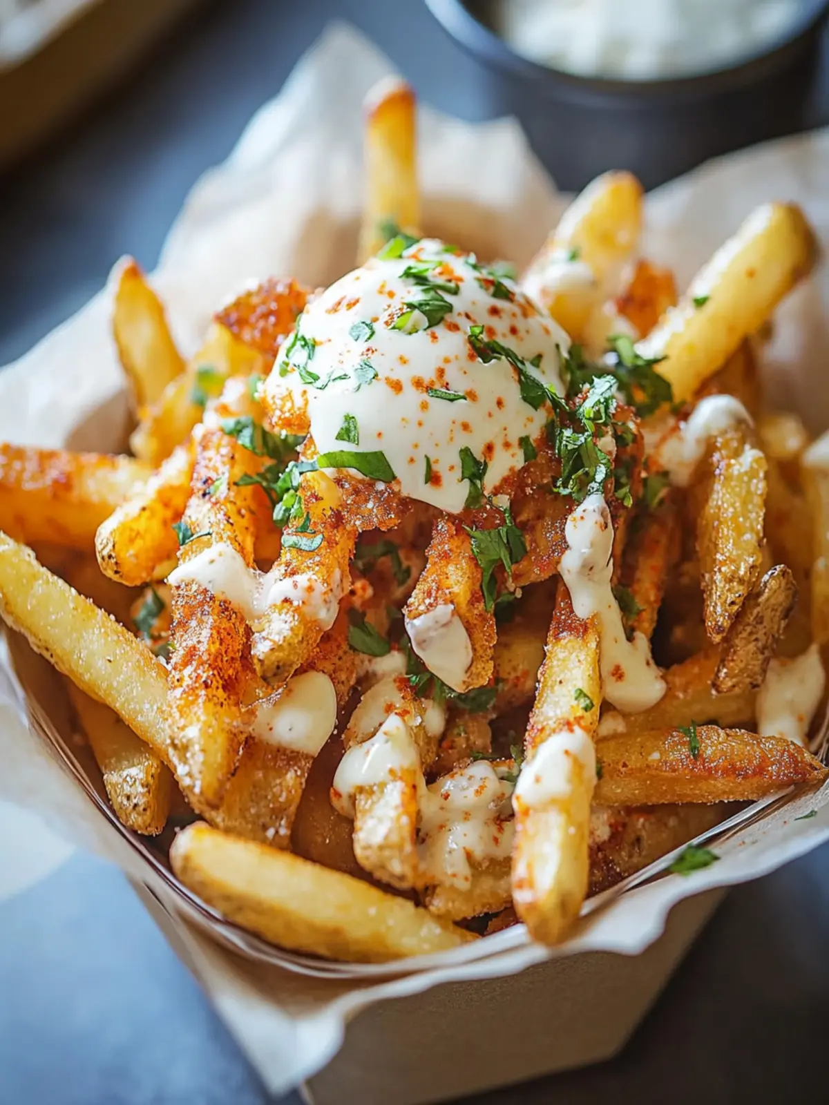 Savory Louisiana Voodoo Fries: Zesty & Cheesy Comfort Bliss 2 Louisiana Voodoo Fries