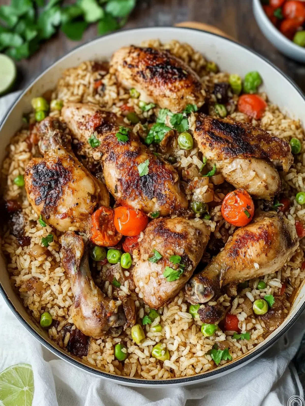 Savor Caribbean Jerk Chicken and Rice in One Pot Today 2 Jerk Chicken and Rice