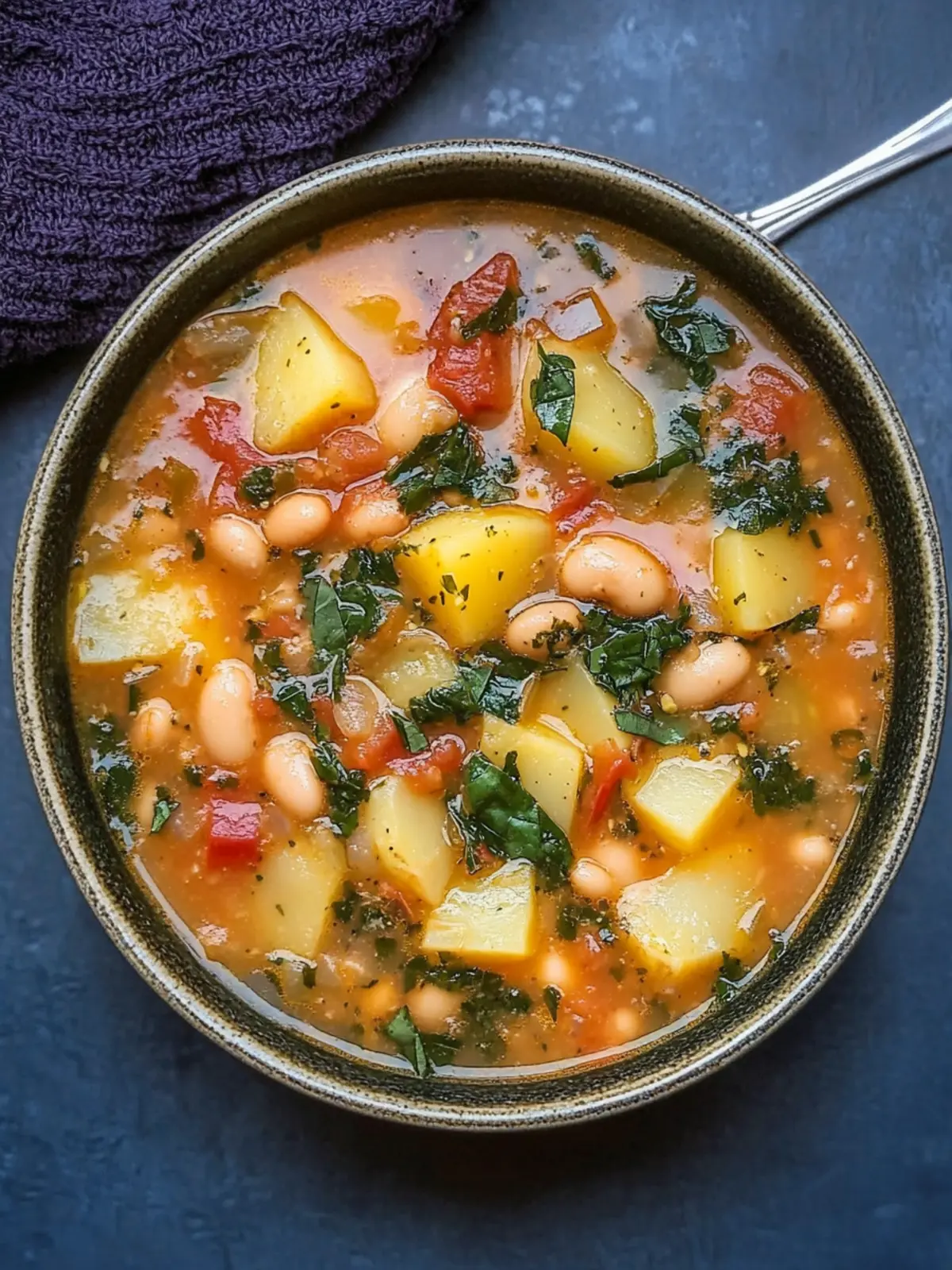 Italian Bean and Potato Soup: Your Cozy Comfort Bowl 2 Italian Bean and Potato Soup