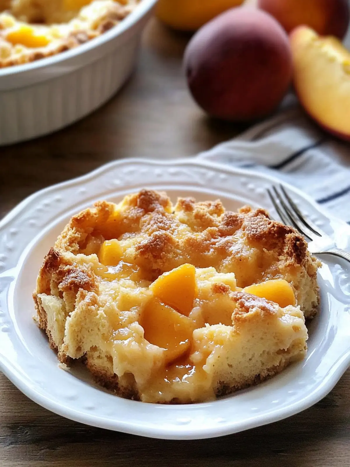 Easy Peach Bread Pudding: Your New Favorite Summer Dessert 5 Easy Peach Bread Pudding