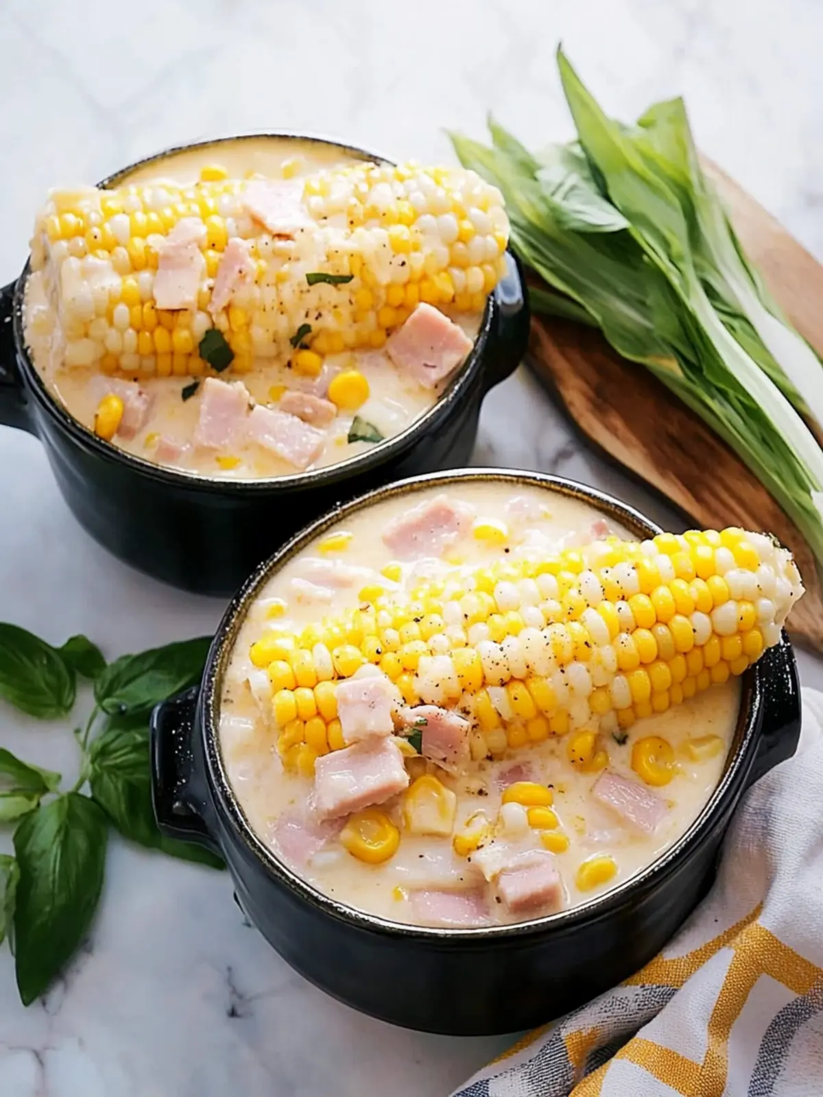 Slow Cooker Ham & Cheese Corn Casserole: Easy Comfort Classic 2 Slow cooker ham & cheese corn