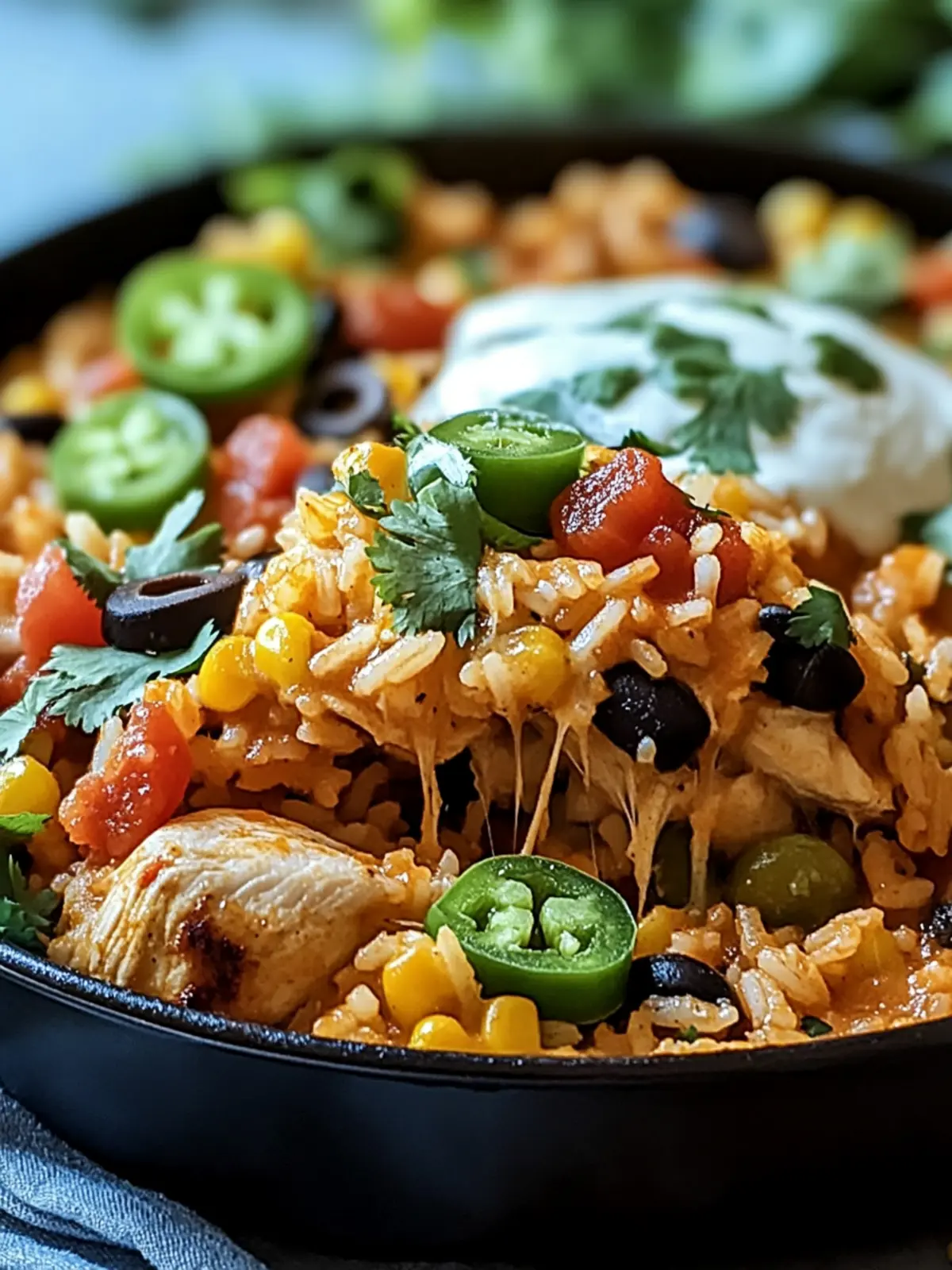 One Pan Tex Mex Chicken and Rice for a Cozy Family Dinner 3 One Pan Tex Mex Chicken and Rice