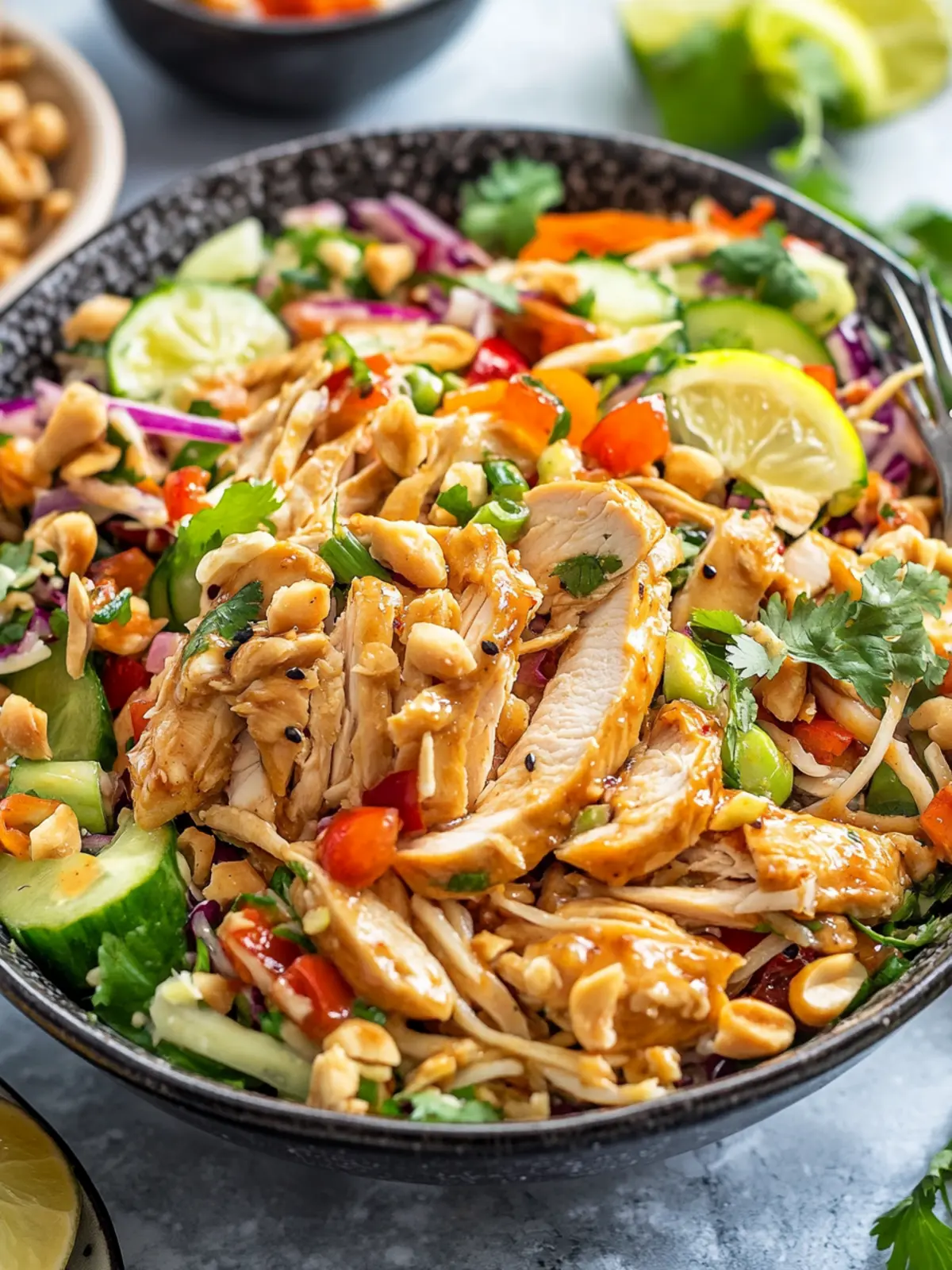 Delicious Thai Chicken Salad for a Fresh Flavor Burst 4 Thai Chicken Salad