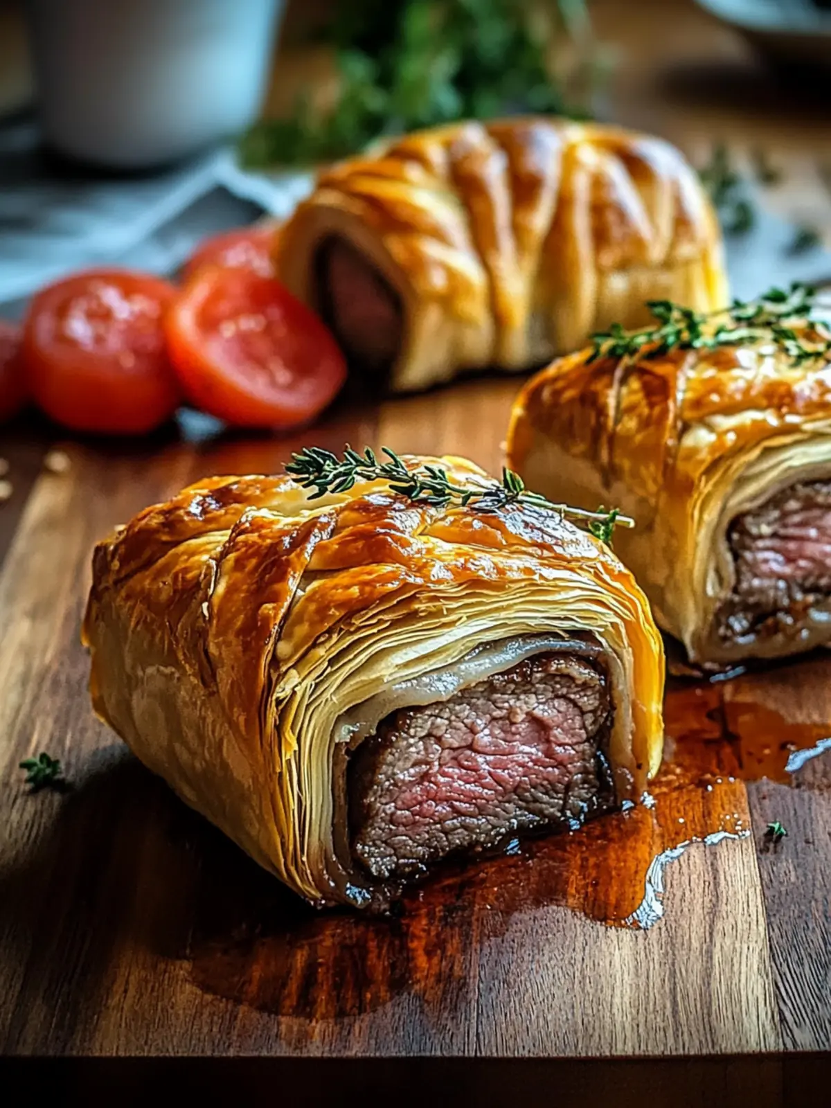 Savory Mini Beef Wellington Bites: A Gourmet Feast at Home 3 Mini Beef Wellington