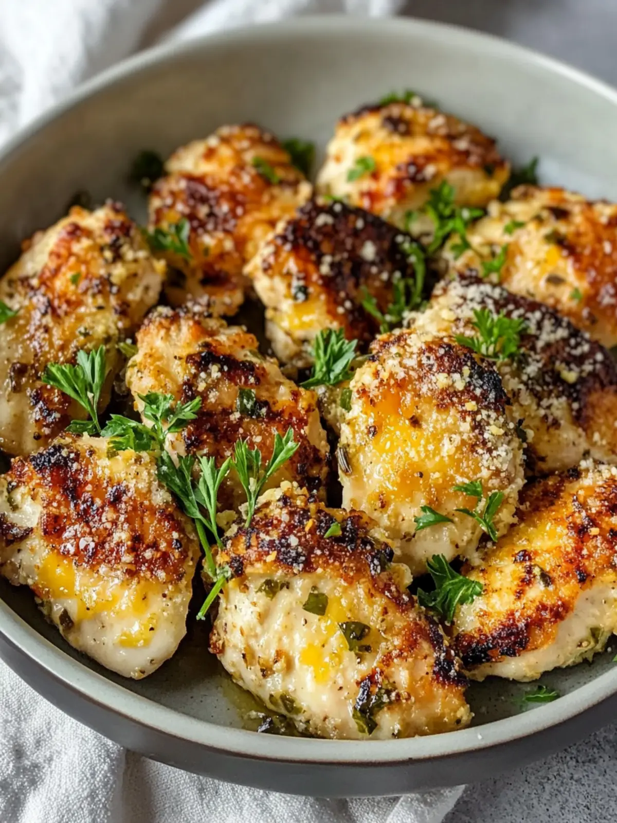 Garlic Parmesan Blackstone Chicken: Quick Dinner Magic 4 Garlic Parmesan Blackstone Chicken