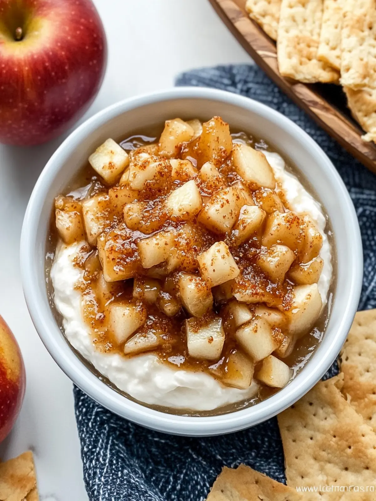 Irresistible Apple Pie Dip with Sweet Cinnamon Chips 4 Apple Pie Dip