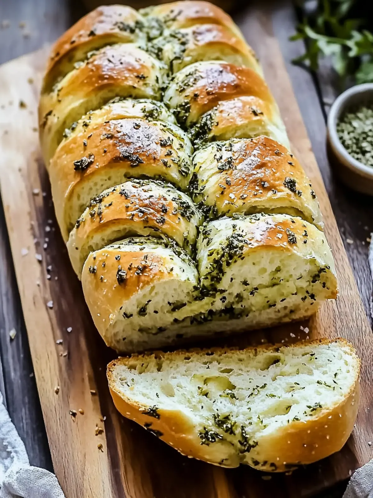 Heavenly Swirled Garlic Herb Bread for Cozy Nights 3 Swirled Garlic Herb Bread