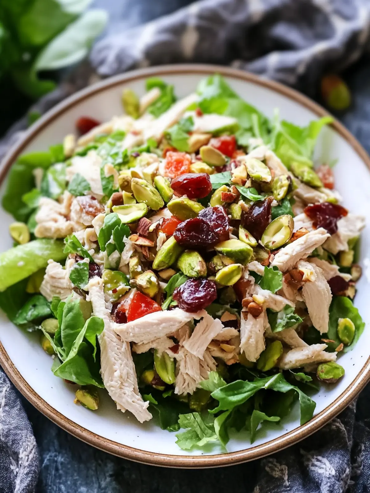 Pistachio Chicken Salad: Crunchy, Creamy & Irresistible Bliss 2 Pistachio Chicken Salad