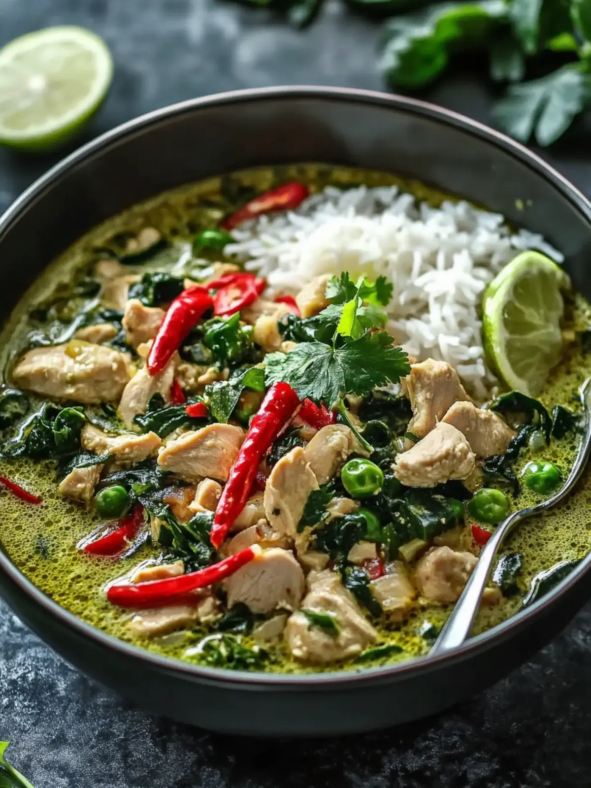 Mouthwatering Ground Chicken Green Thai Curry in 30 Minutes 5 Ground Chicken Green Thai Curry