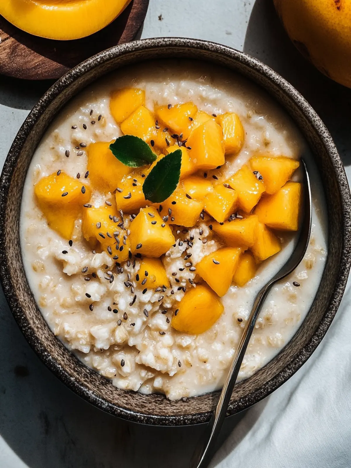 Mango Sticky Rice Oatmeal: Your New Favorite Breakfast Bowl 4 Mango Sticky Rice Oatmeal