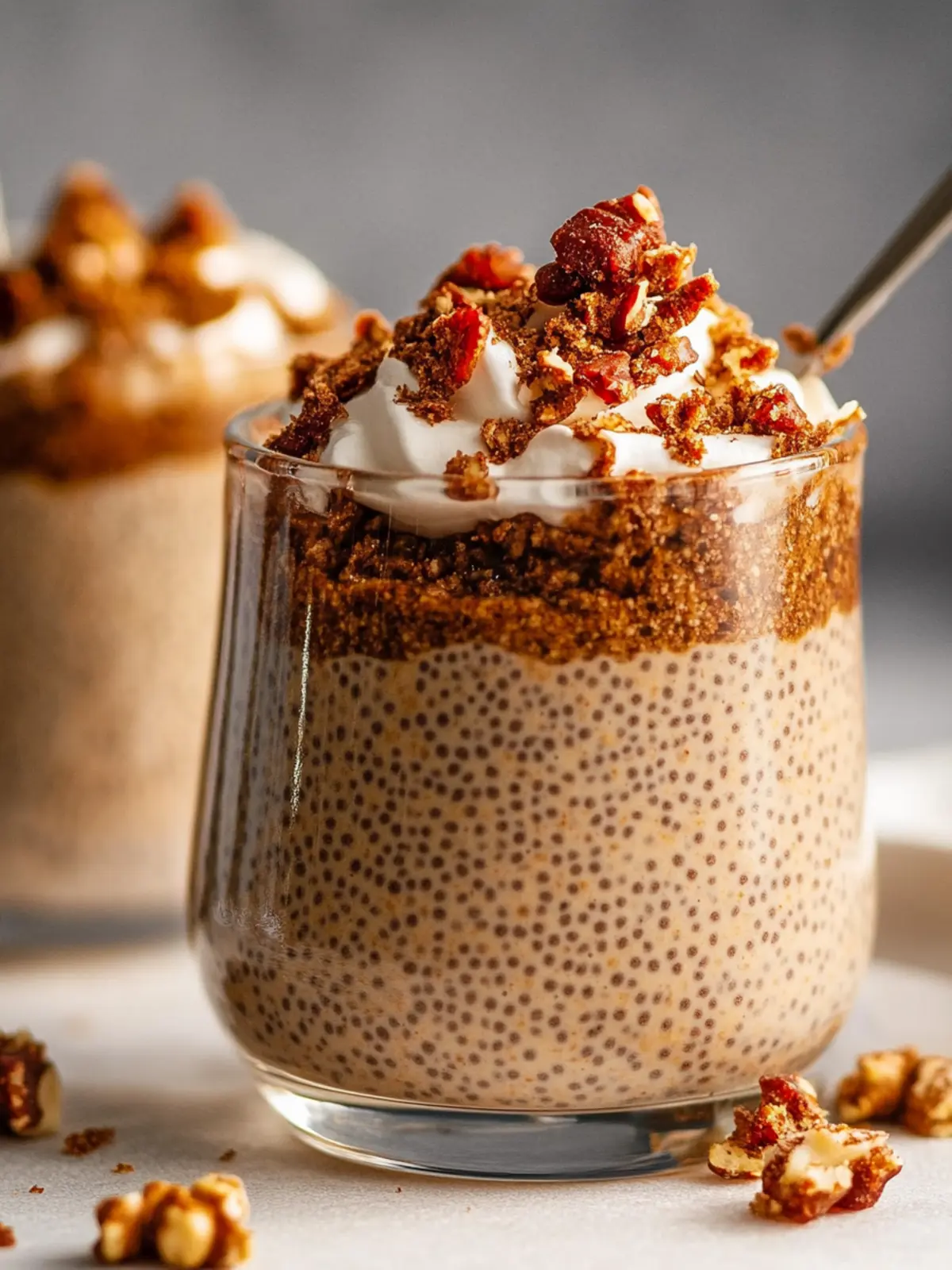 Gingerbread Cheesecake Chia Pudding for a Cozy Holiday Treat 3 Gingerbread Cheesecake Chia Pudding