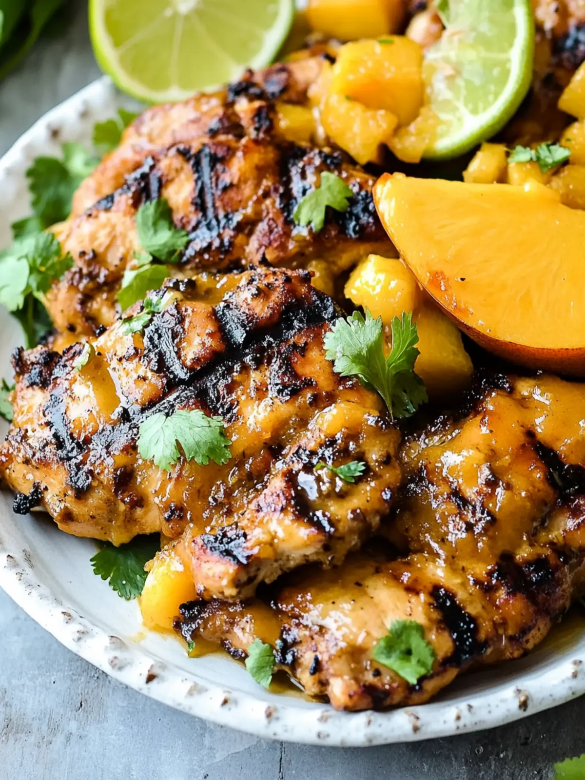 Savory Grilled Mango Chicken for Flavorful Summer Nights 5 Grilled Mango Chicken