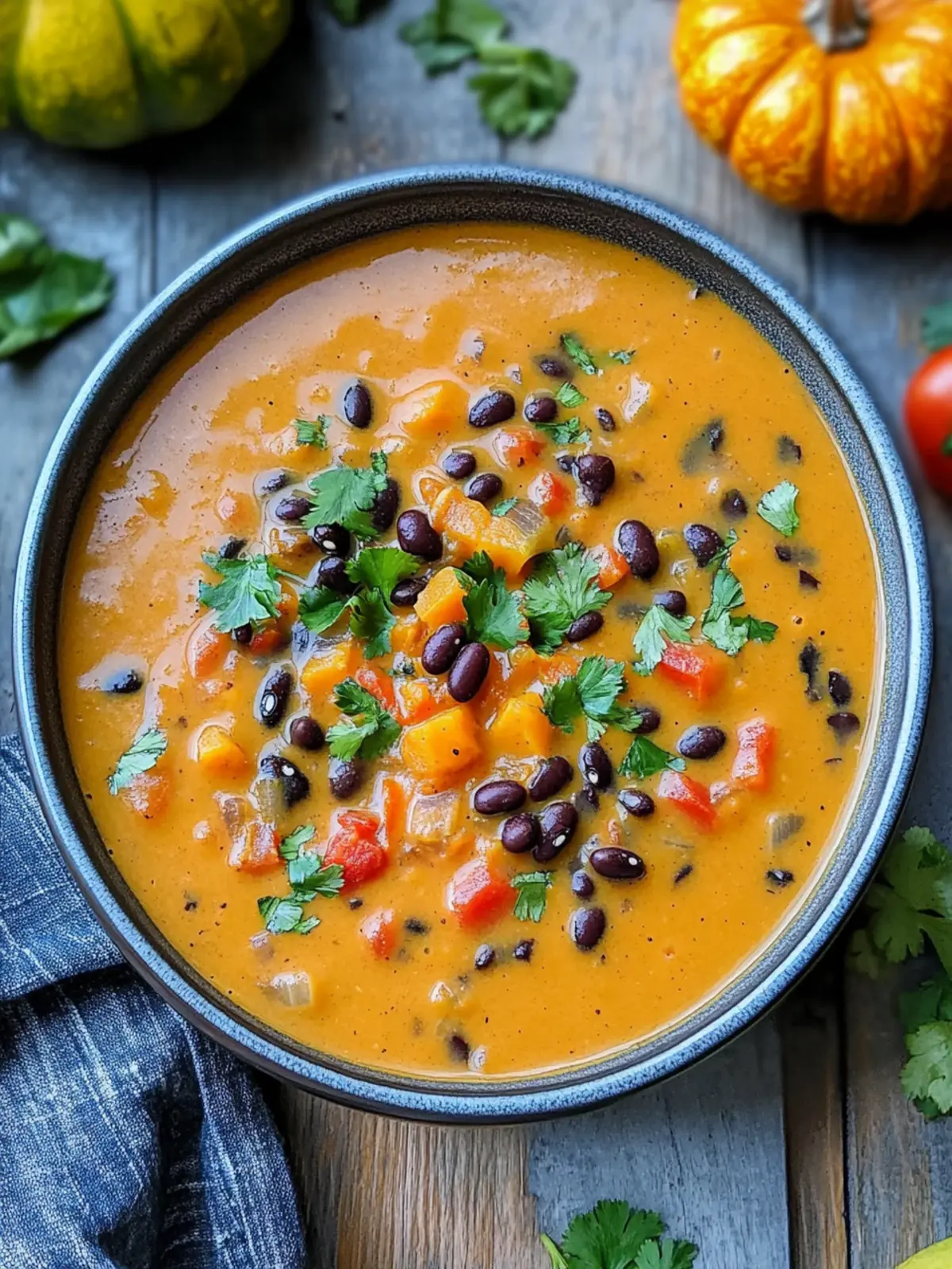 Nourishing Pumpkin Black Bean Soup for Cozy Nights 3 Pumpkin Black Bean Soup