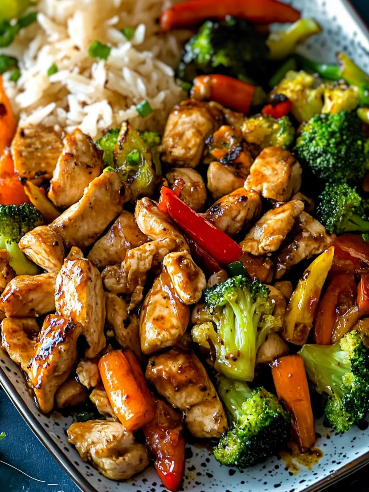 Sizzle Up Hibachi Chicken & Vegetables in Just 35 Minutes! 3 Hibachi Chicken & Vegetables