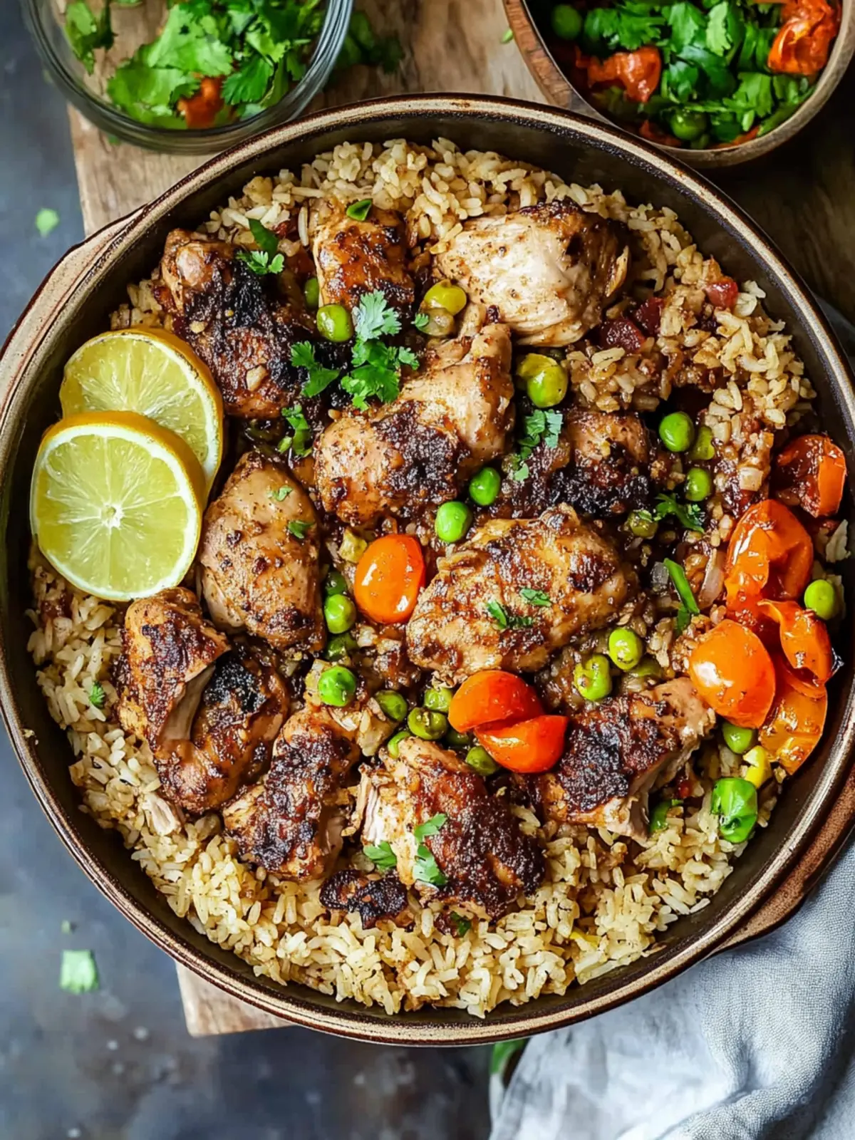 Savor Caribbean Jerk Chicken and Rice in One Pot Today 3 Jerk Chicken and Rice