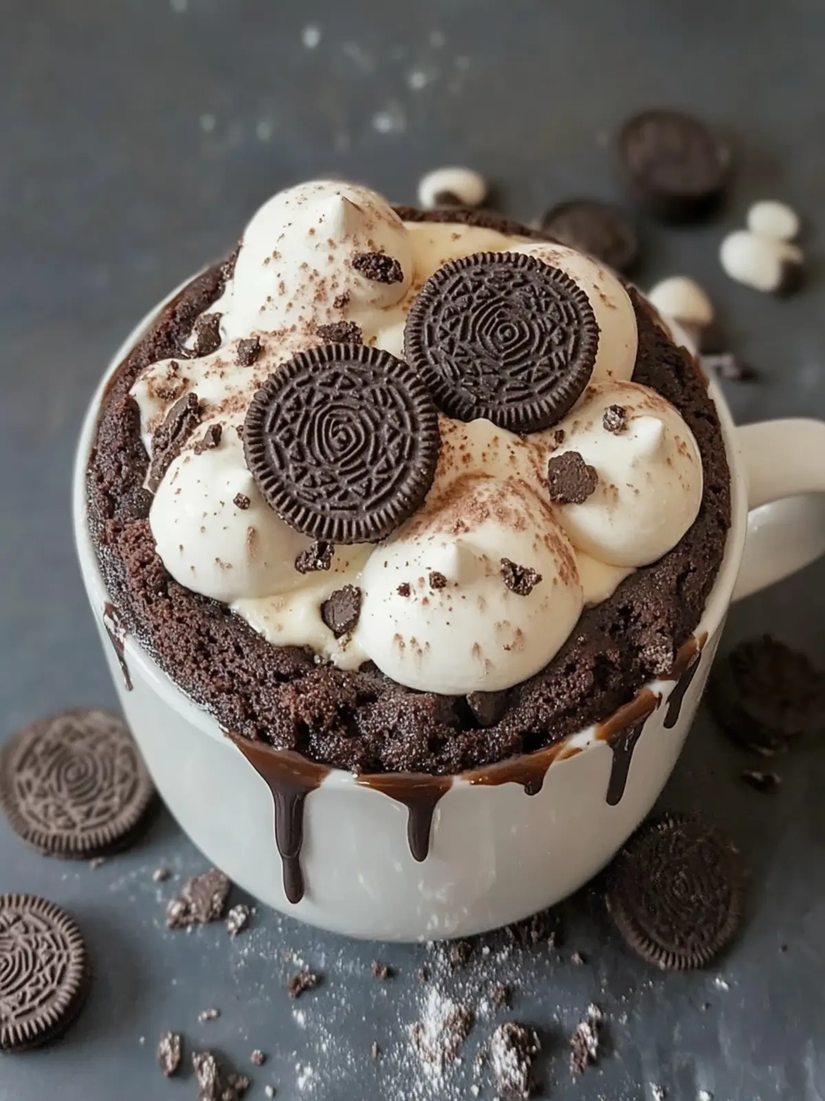 Indulge in 1-Minute Oreo Mug Cake with Just 2 Ingredients 5 Oreo Mug Cake