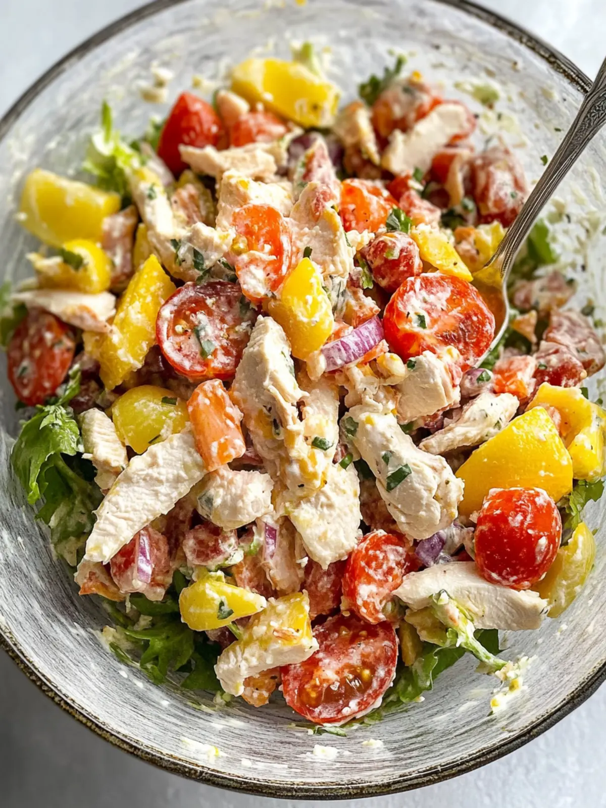 Italian Grinder Chicken Salad: A Flavorful Twist on Tradition 4 Italian Grinder Chicken Salad
