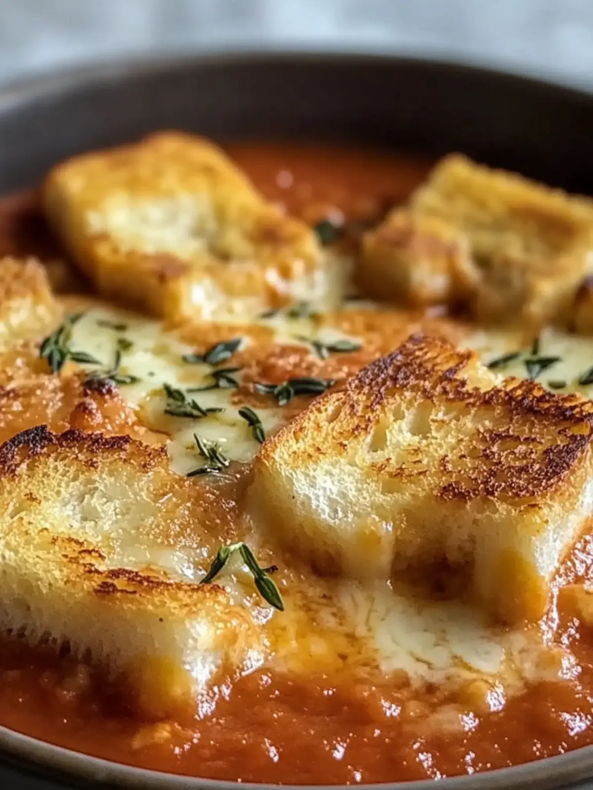 Tomato Soup and Grilled Cheese Casserole: Family-Friendly Comfort 2 Tomato Soup and Grilled Cheese Casserole