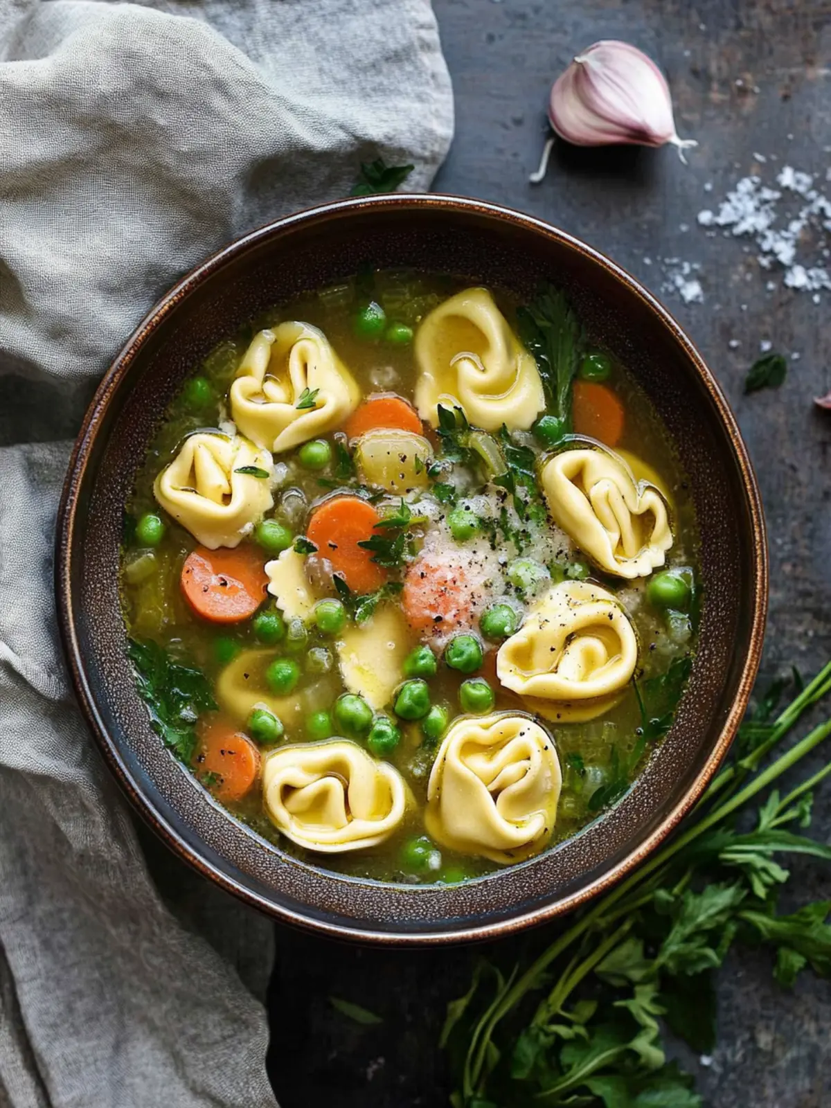Light and Flavorful Tortellini Primavera Soup Recipe to Savor 2 Tortellini Primavera Soup
