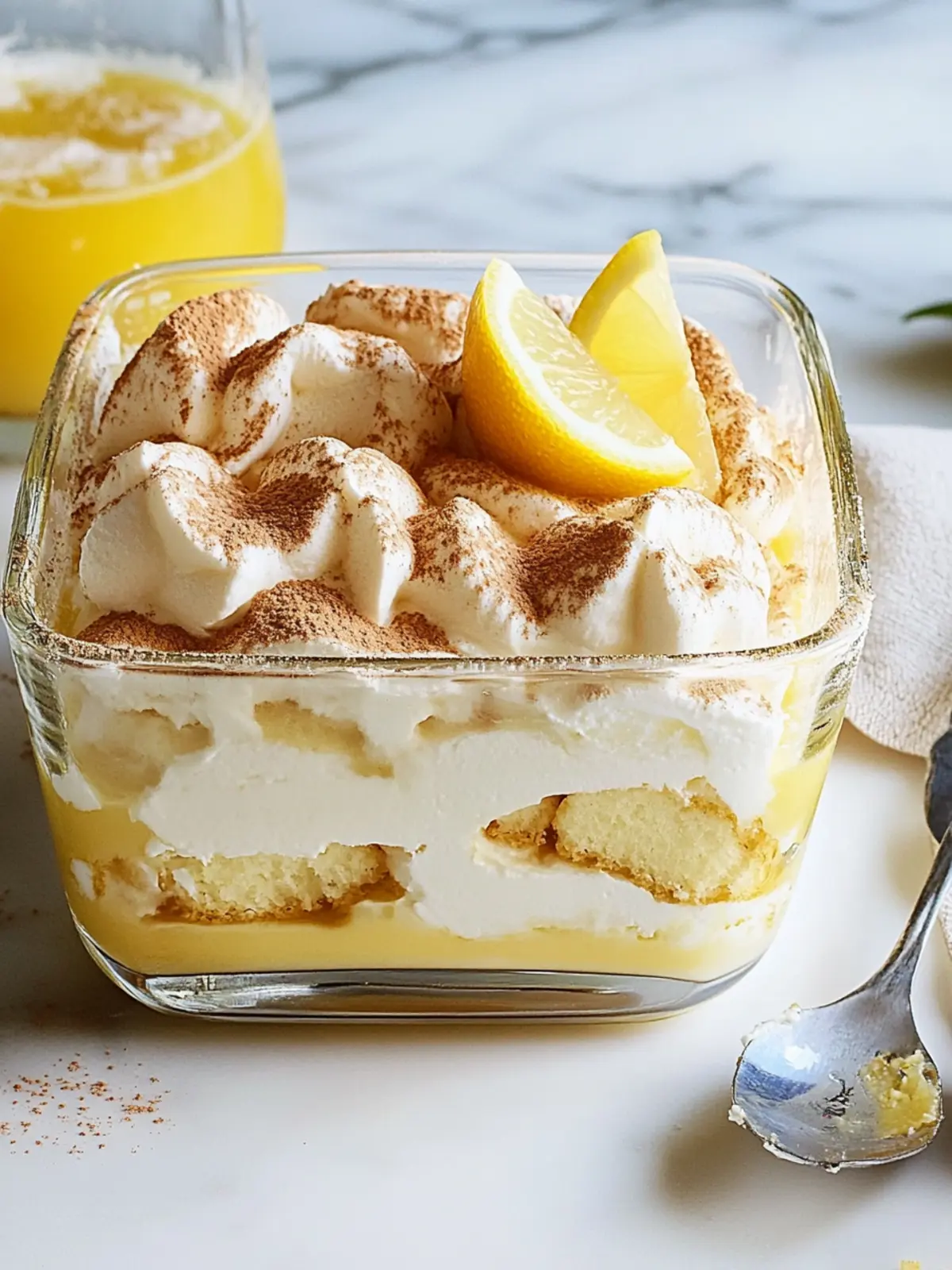 Limoncello Tiramisu: A Light and Zesty No-Bake Delight 5 Limoncello Tiramisu