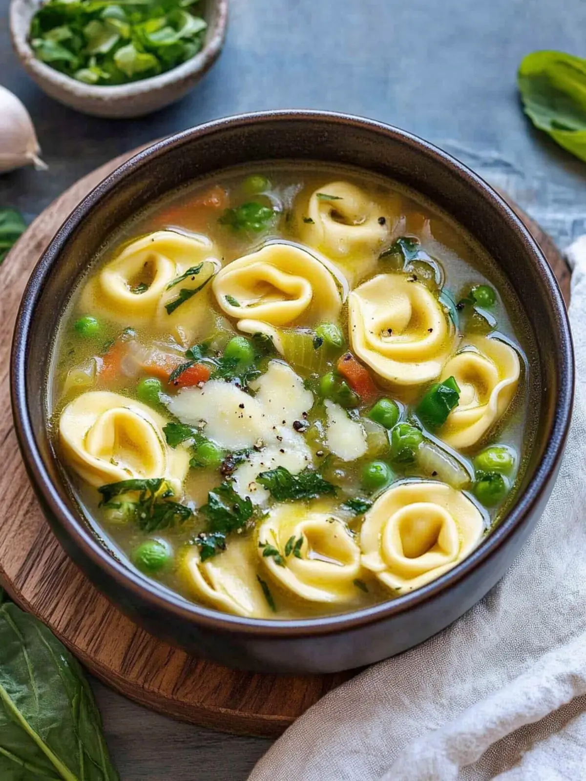Light and Flavorful Tortellini Primavera Soup Recipe to Savor 4 Tortellini Primavera Soup