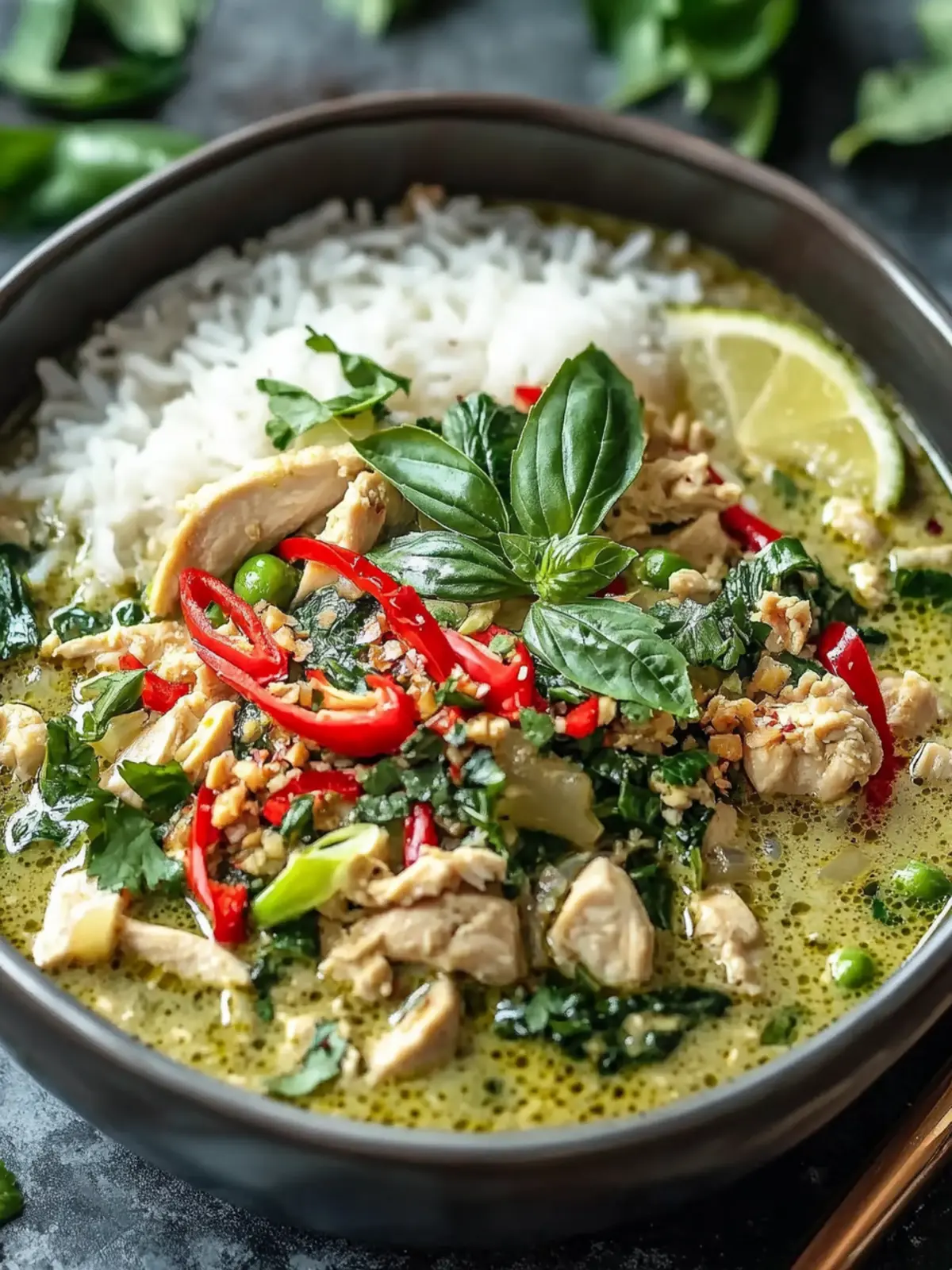 Mouthwatering Ground Chicken Green Thai Curry in 30 Minutes 4 Ground Chicken Green Thai Curry