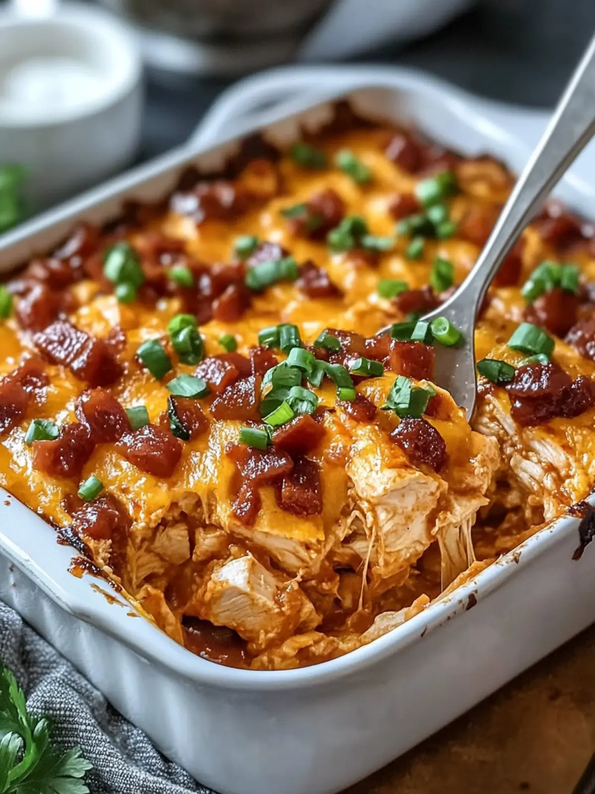 Keto BBQ Chicken Casserole: Comforting Low-Carb Delight 5 Keto BBQ Chicken Casserole