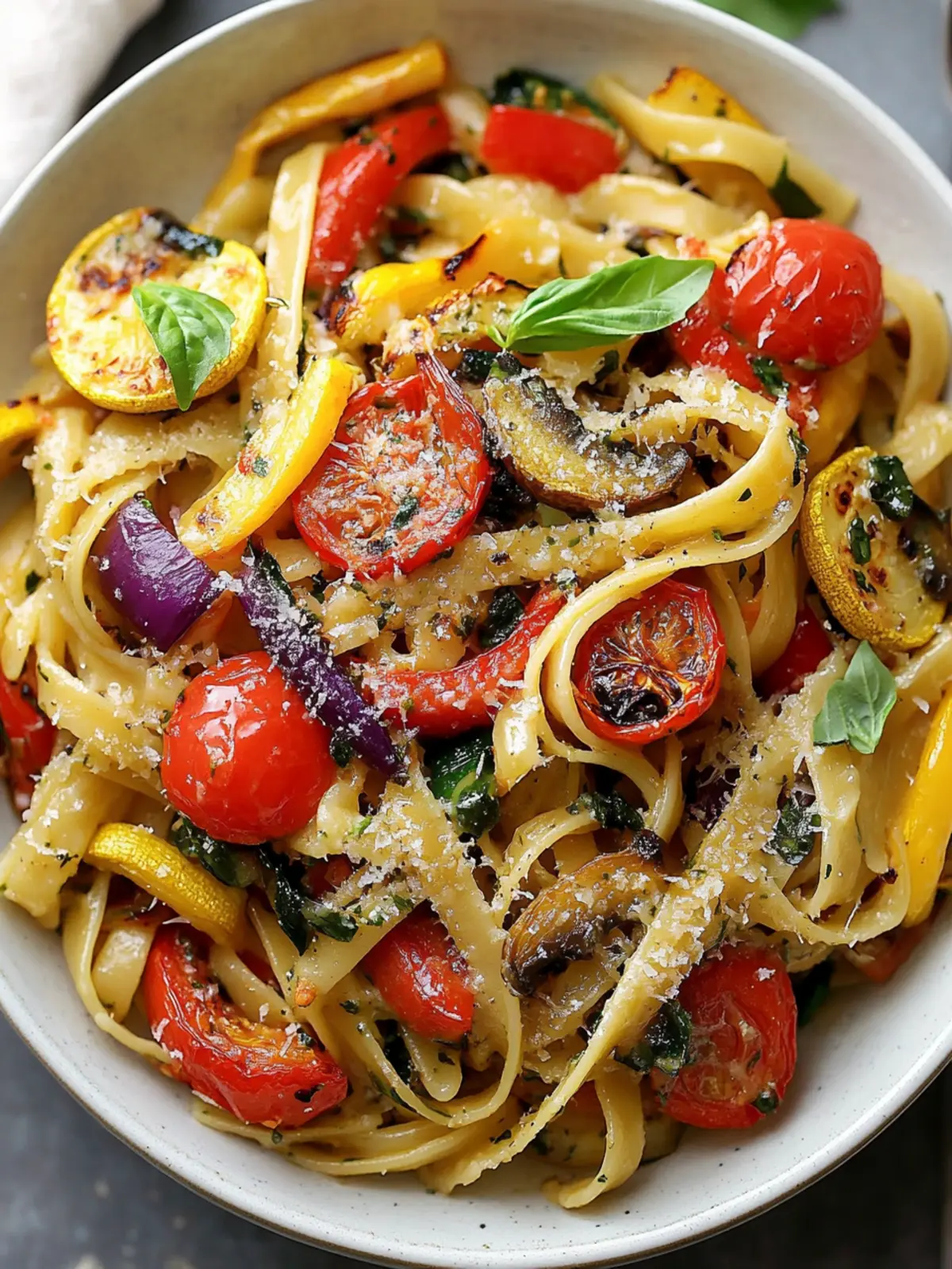 Tasty Roasted Vegetable Pasta: A Quick Mediterranean Joy 3 Tasty Roasted Vegetable Pasta