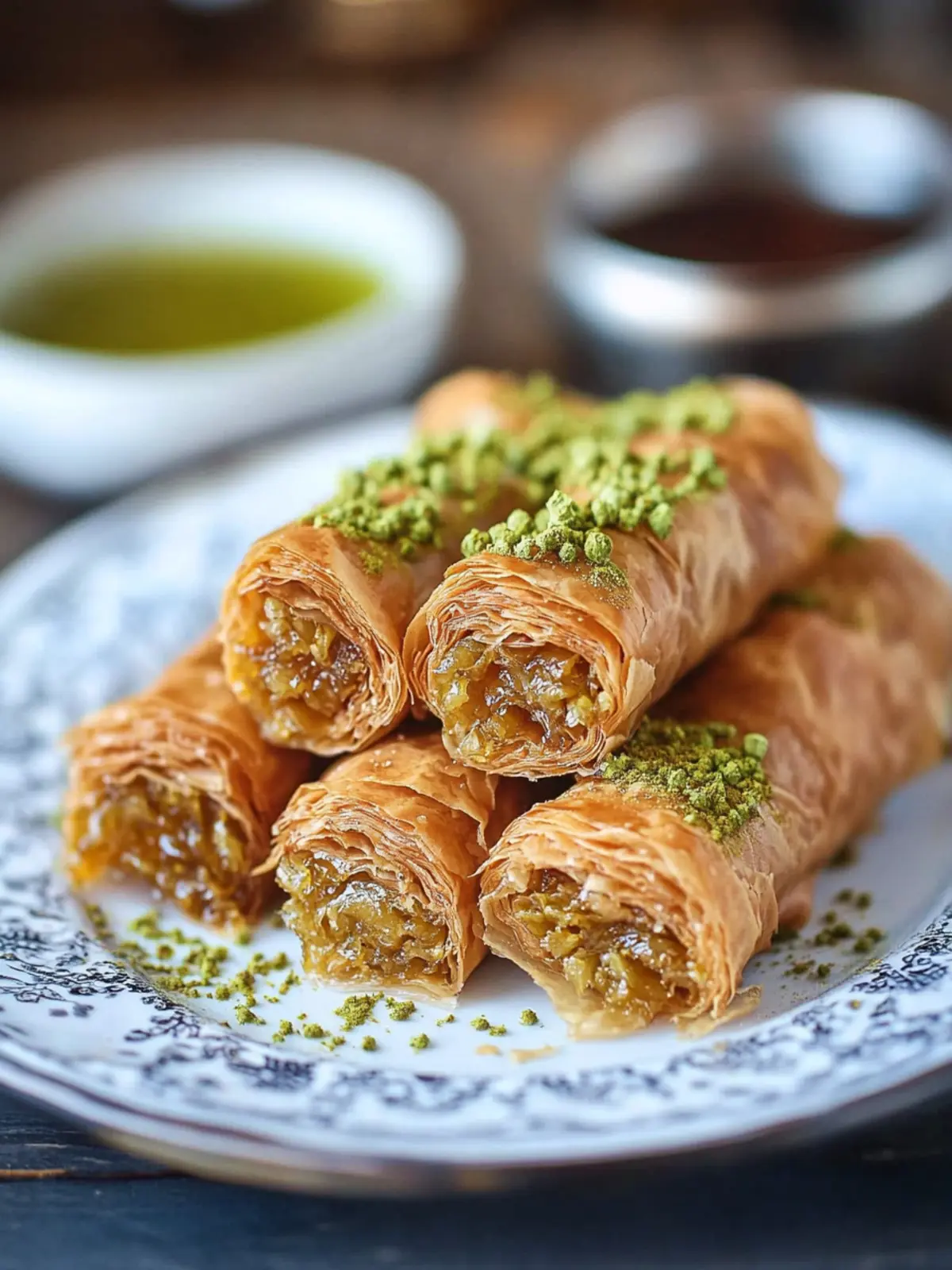 Deliciously Easy Burma Baklava Rolled Like a Pro 5 Burma Baklava (Rolled Baklava)