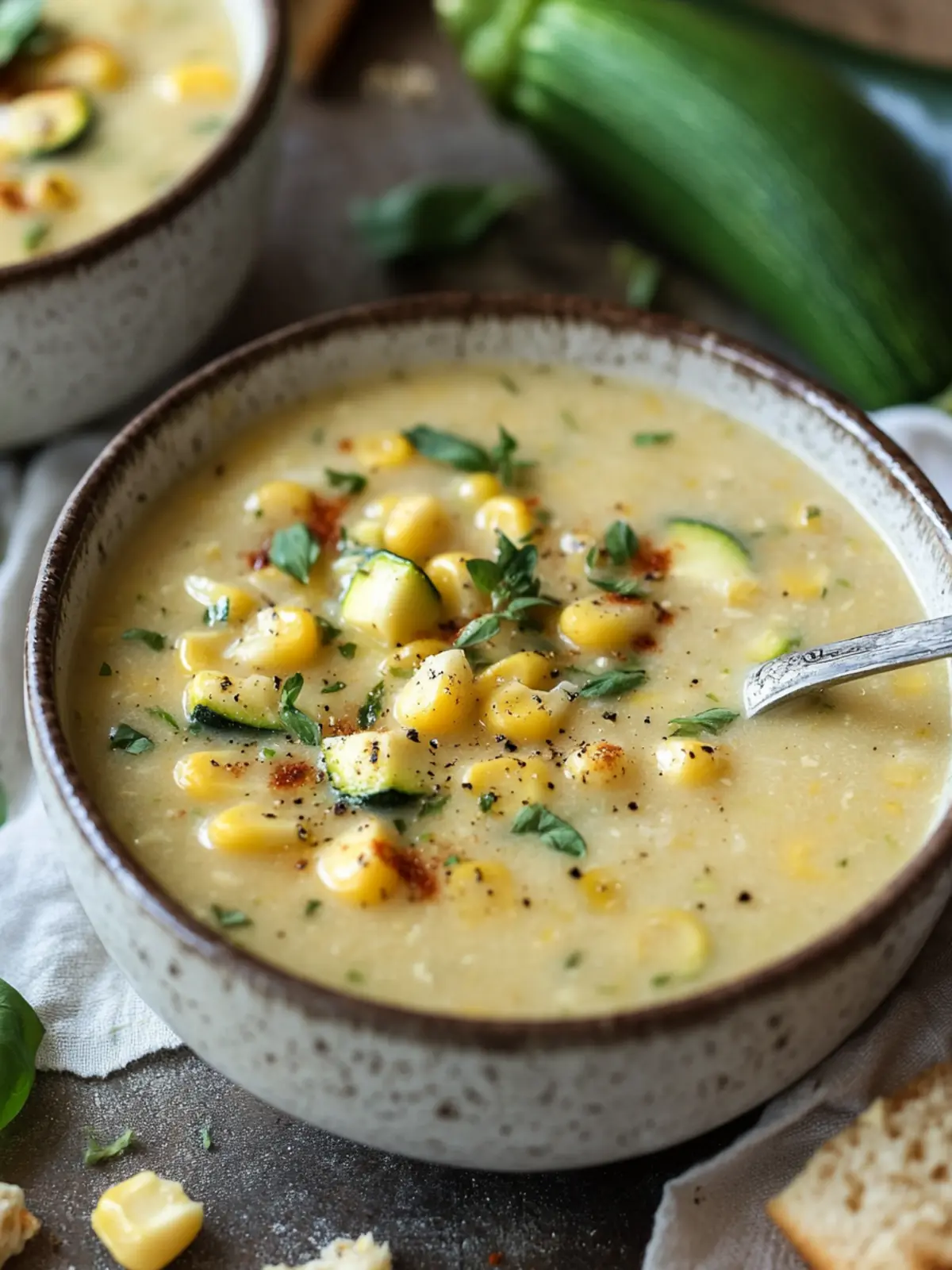 Delicious Summer Corn and Zucchini Chowder You’ll Love 2 Summer Corn and Zucchini Chowder