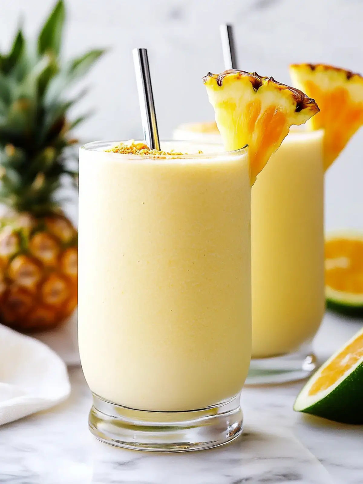 Tropical Smoothie Bliss: A Quick, Nutritious Treat 2 Tropical Smoothie