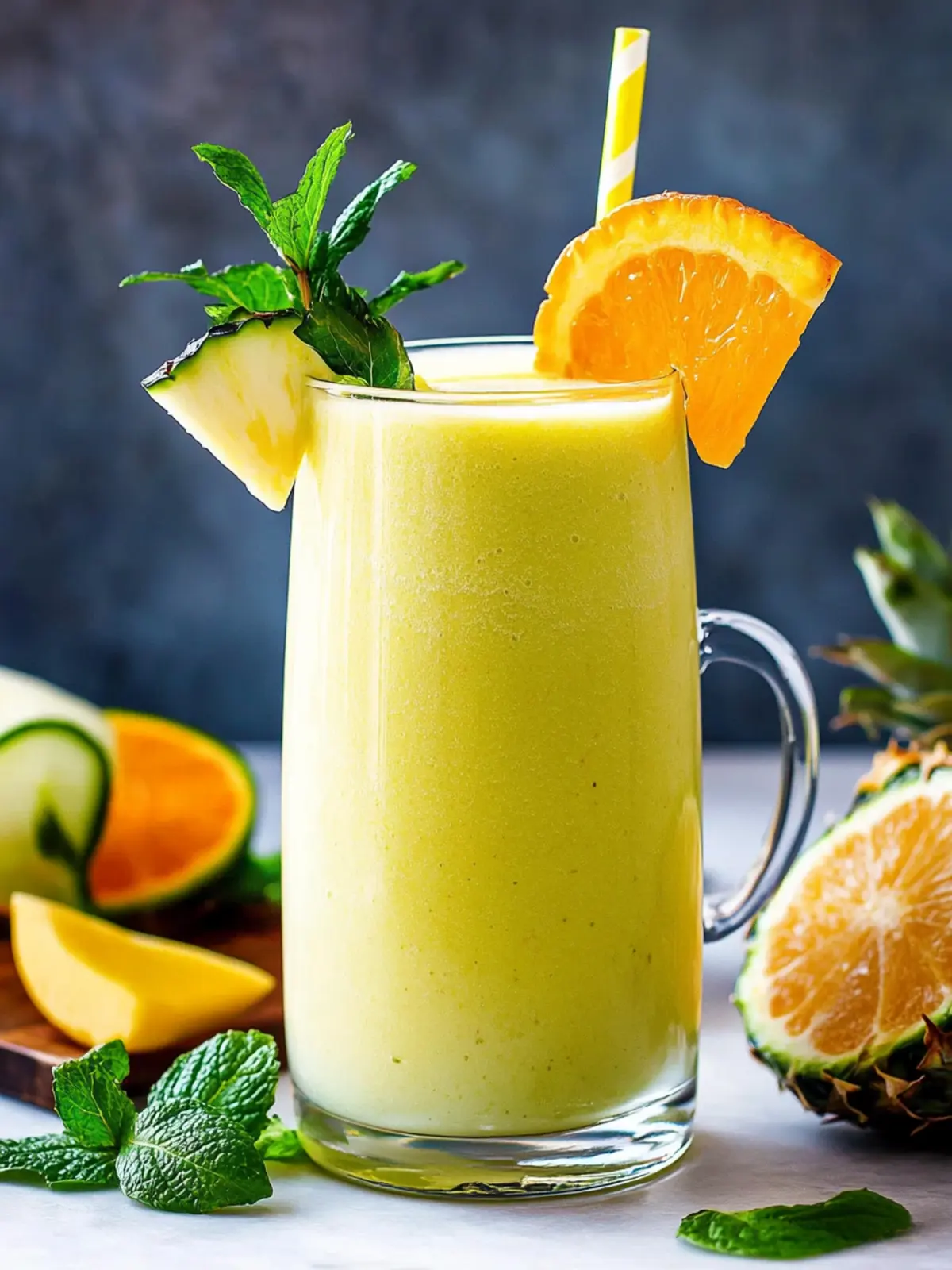 Tropical Smoothie Bliss: A Quick, Nutritious Treat 4 Tropical Smoothie