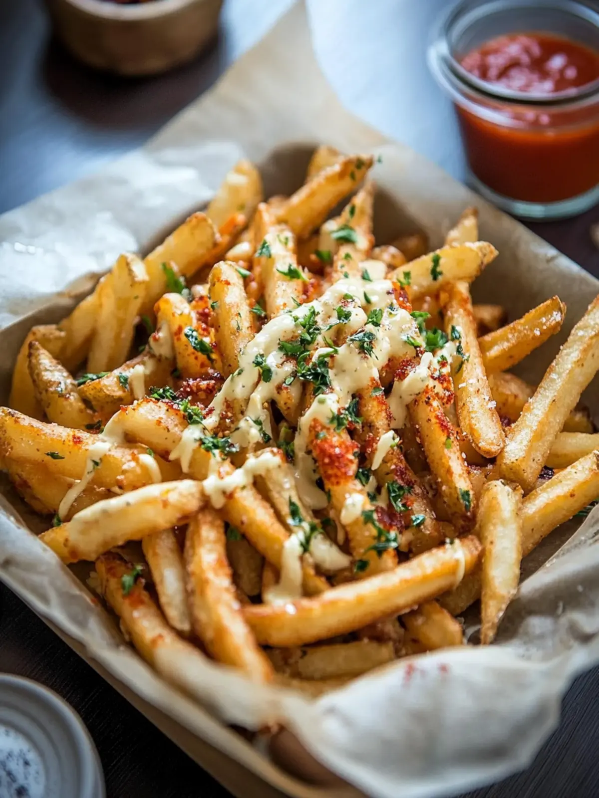Savory Louisiana Voodoo Fries: Zesty & Cheesy Comfort Bliss 4 Louisiana Voodoo Fries