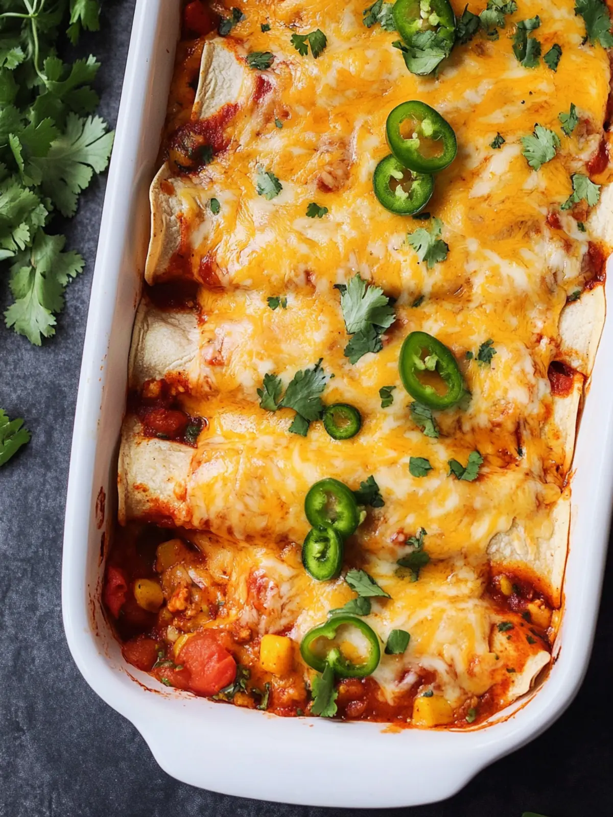 Sour Cream Enchiladas: Creamy Comfort for Fast Food Fatigue 5 Sour Cream Enchiladas