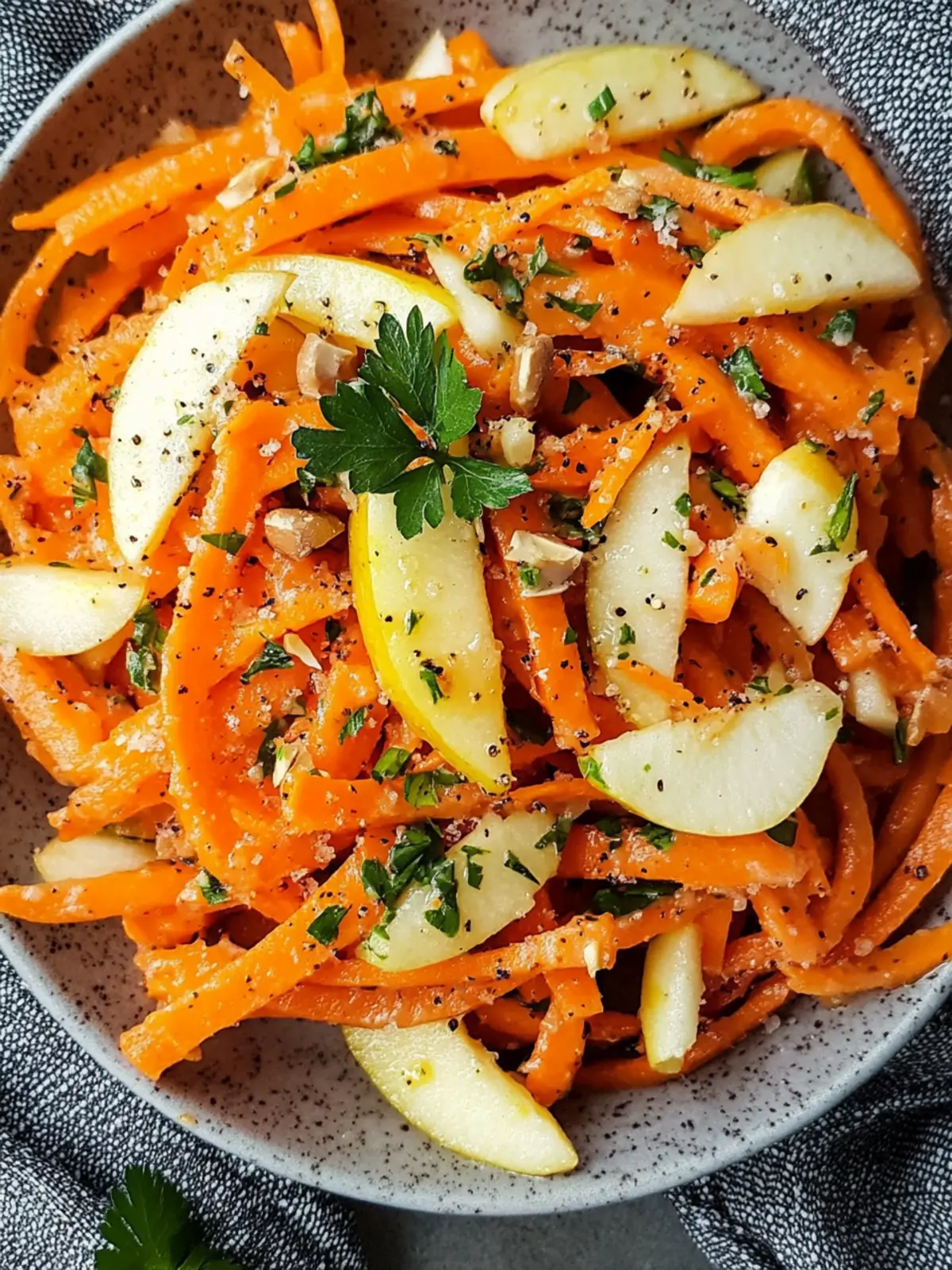 Deliciously Easy Healthy Carrot Apple Salad in 15 Minutes 2 Healthy Carrot Apple Salad