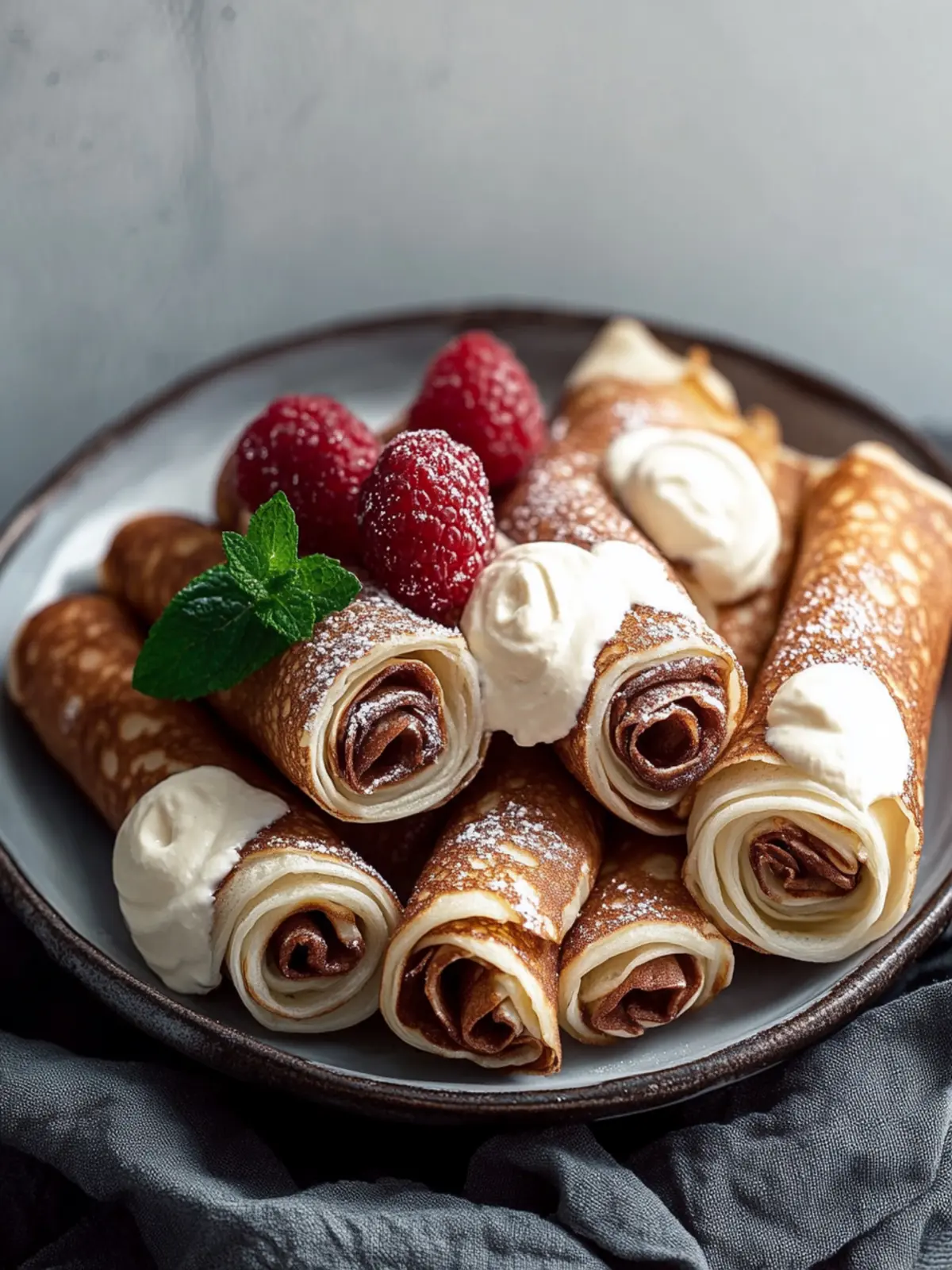 Viral Crepe Rolls: Easy Chocolate Bliss for Sweet Cravings 4 Viral Crepe Rolls
