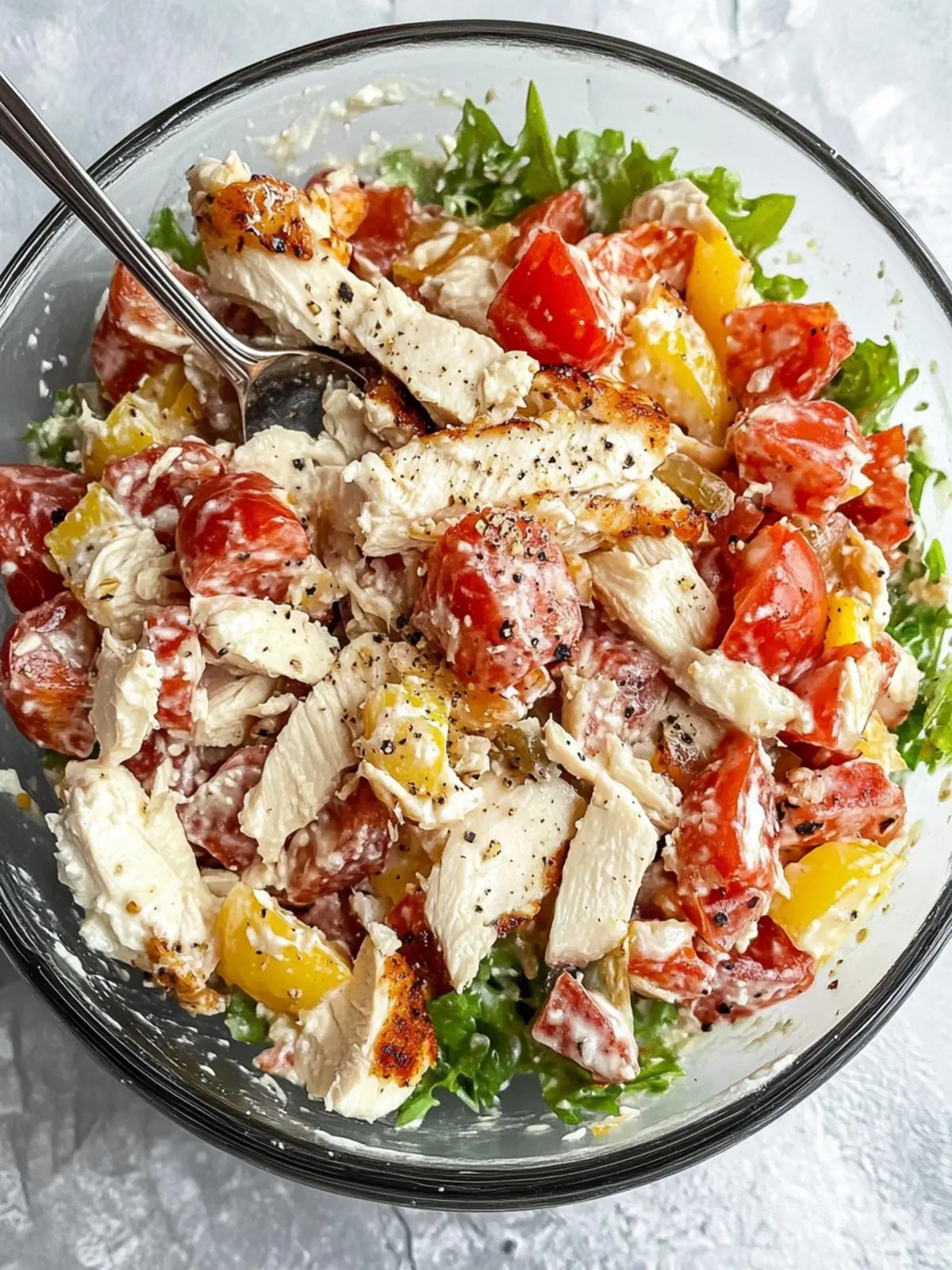 Italian Grinder Chicken Salad: A Flavorful Twist on Tradition 5 Italian Grinder Chicken Salad