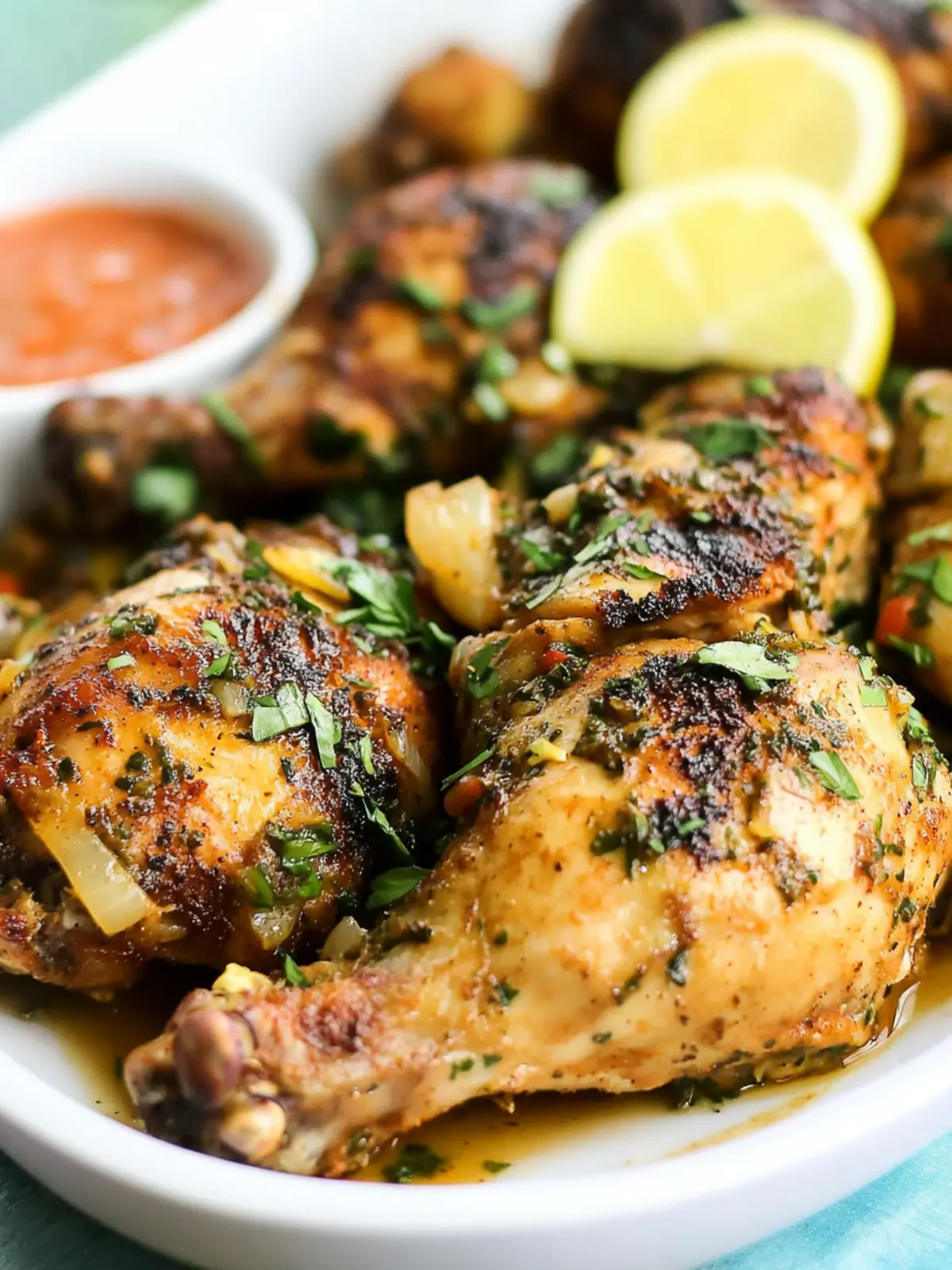 French Caribbean Creole Chicken: Marinate for Flavor Bliss 3 French Caribbean Creole Chicken