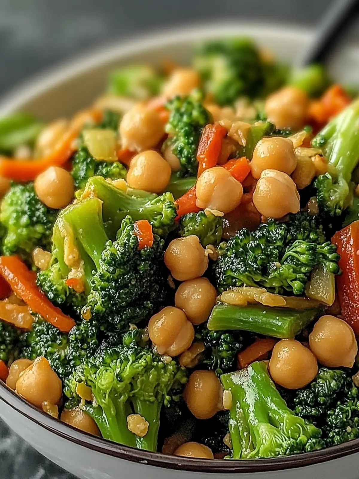 Chickpea Broccoli Stir Fry with Garlic Sauce: Quick Vegan Bliss 5 Chickpea Broccoli Stir Fry with Garlic Sauce