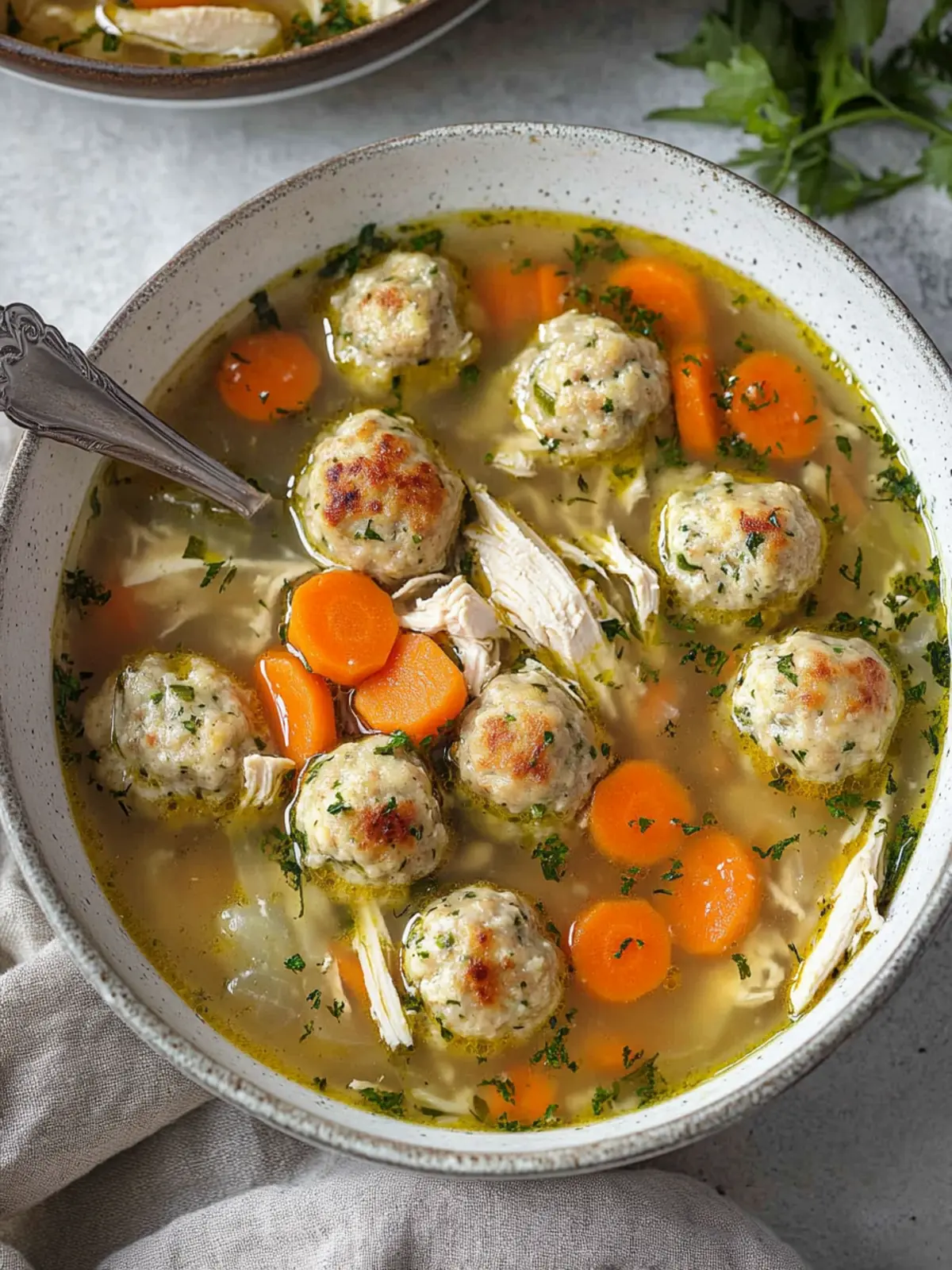 Delicious Chicken Meatball Soup Ready in Just 17 Minutes 5 Chicken Meatball Soup