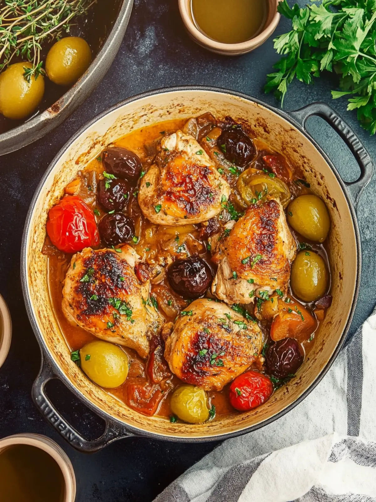 Savory Chicken Provencal: Quick One-Skillet Wonder 3 Chicken Provencal