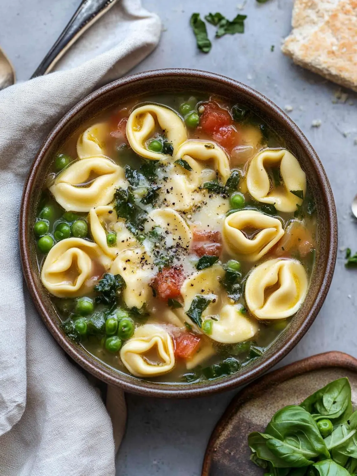 Light and Flavorful Tortellini Primavera Soup Recipe to Savor 5 Tortellini Primavera Soup