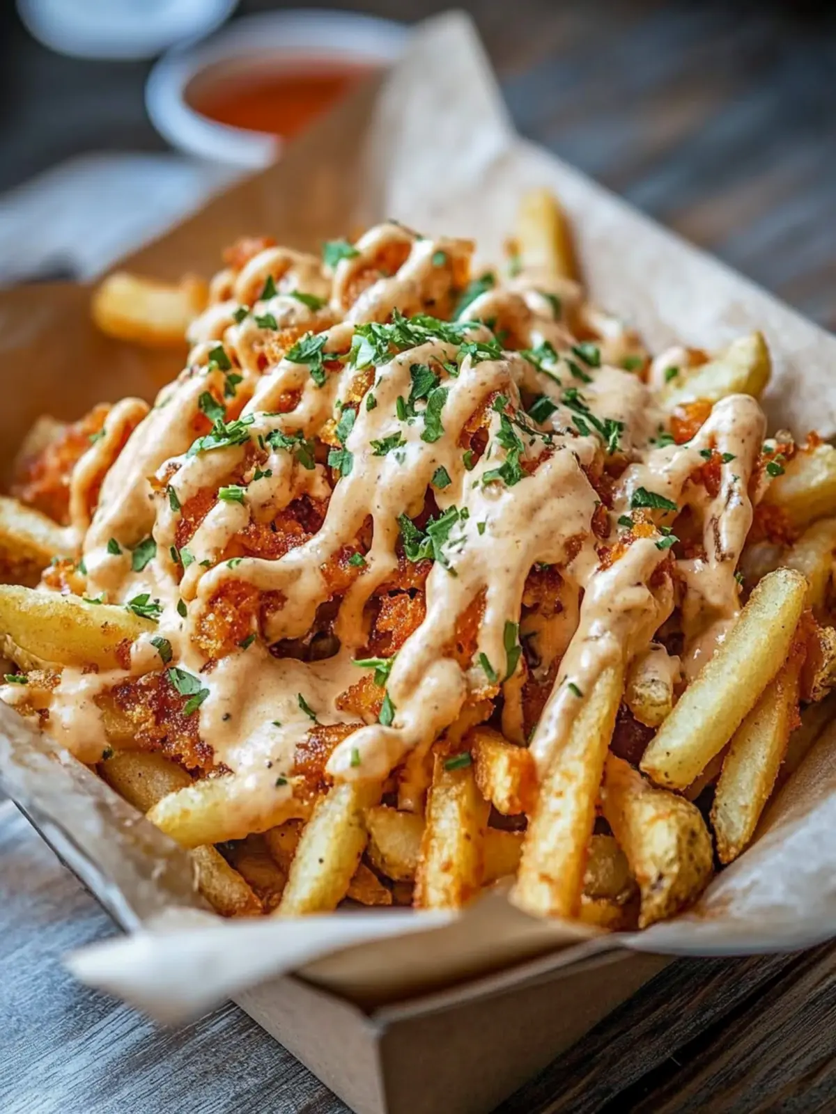 Savory Louisiana Voodoo Fries: Zesty & Cheesy Comfort Bliss 3 Louisiana Voodoo Fries
